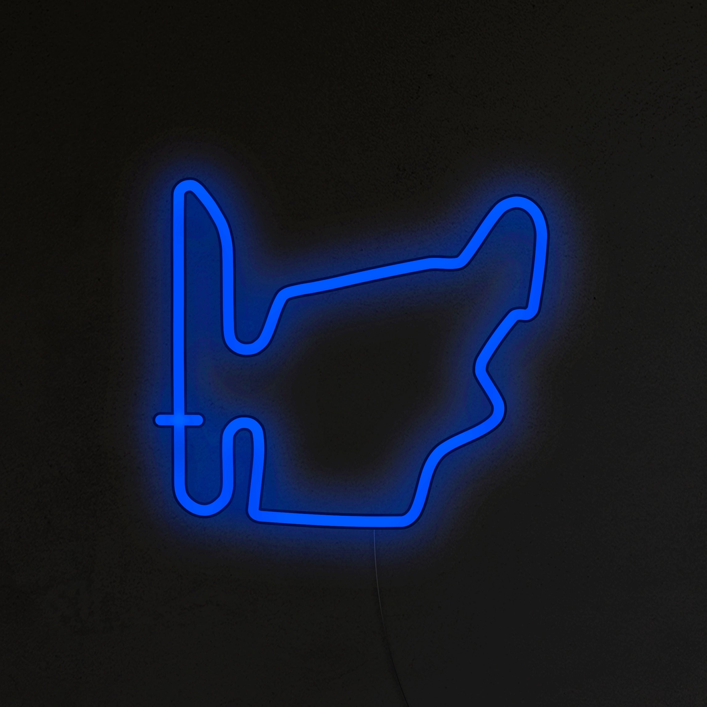 Tor Hungaroring Neon LED