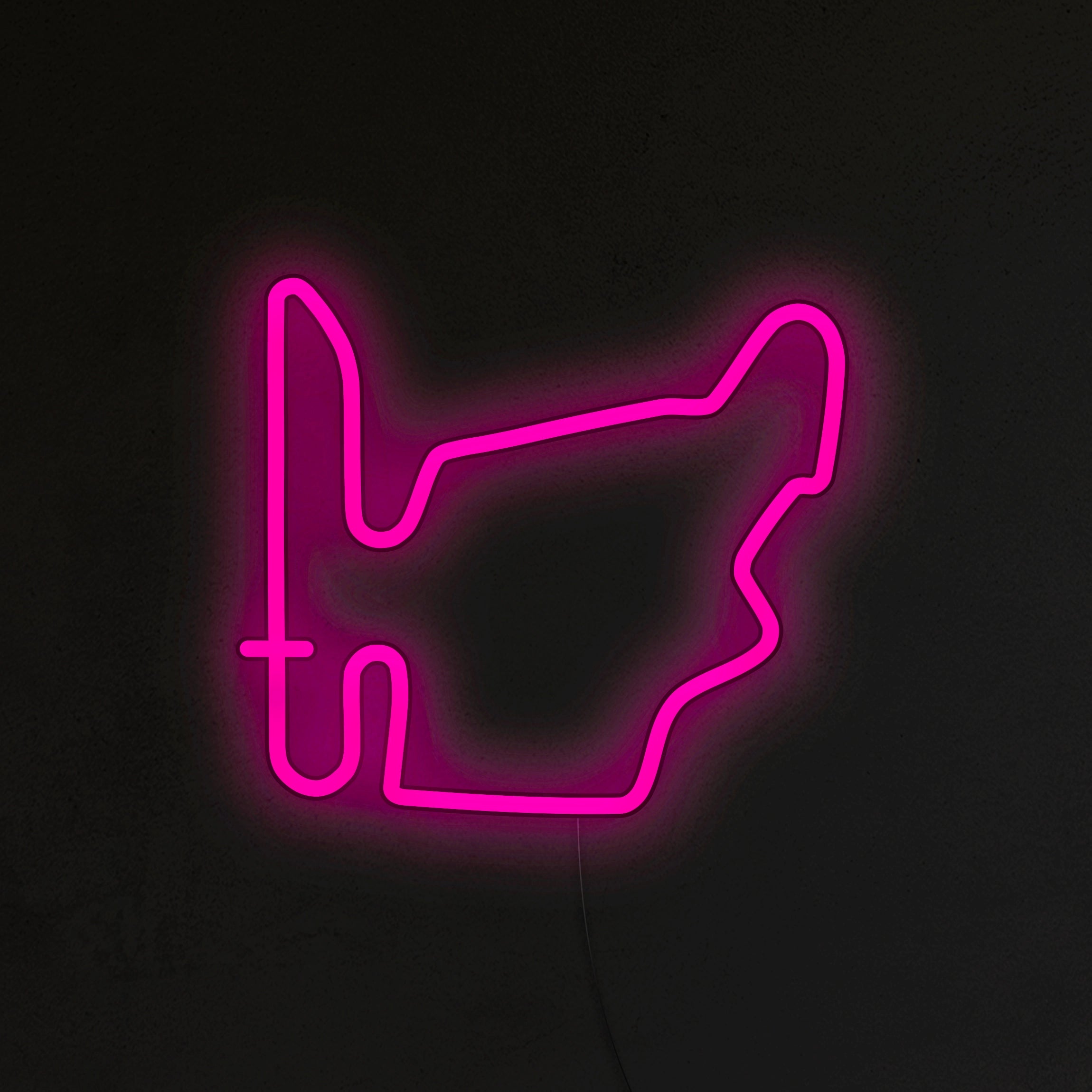 Tor Hungaroring Neon LED