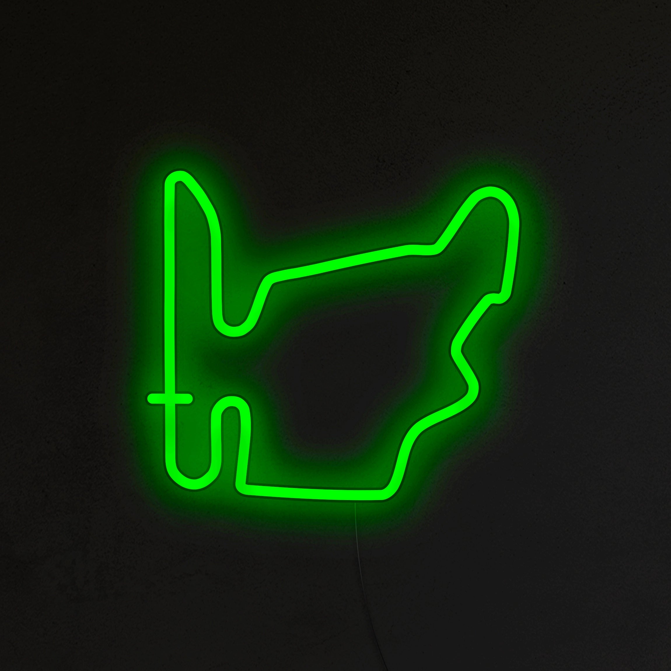 Tor Hungaroring Neon LED