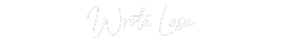 Custom Neon: Wrota Lasu