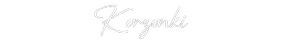 Custom Neon: Korzonki