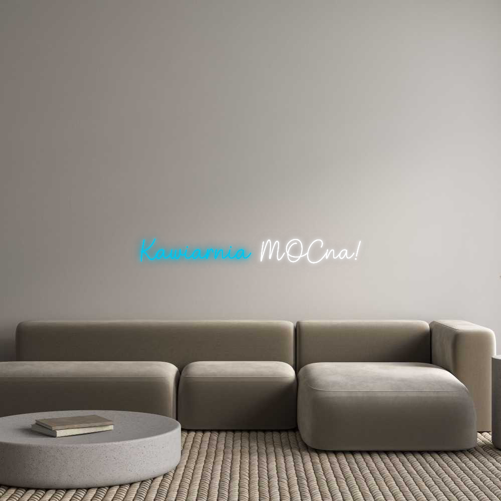 Custom Neon: Kawiarnia MOC...