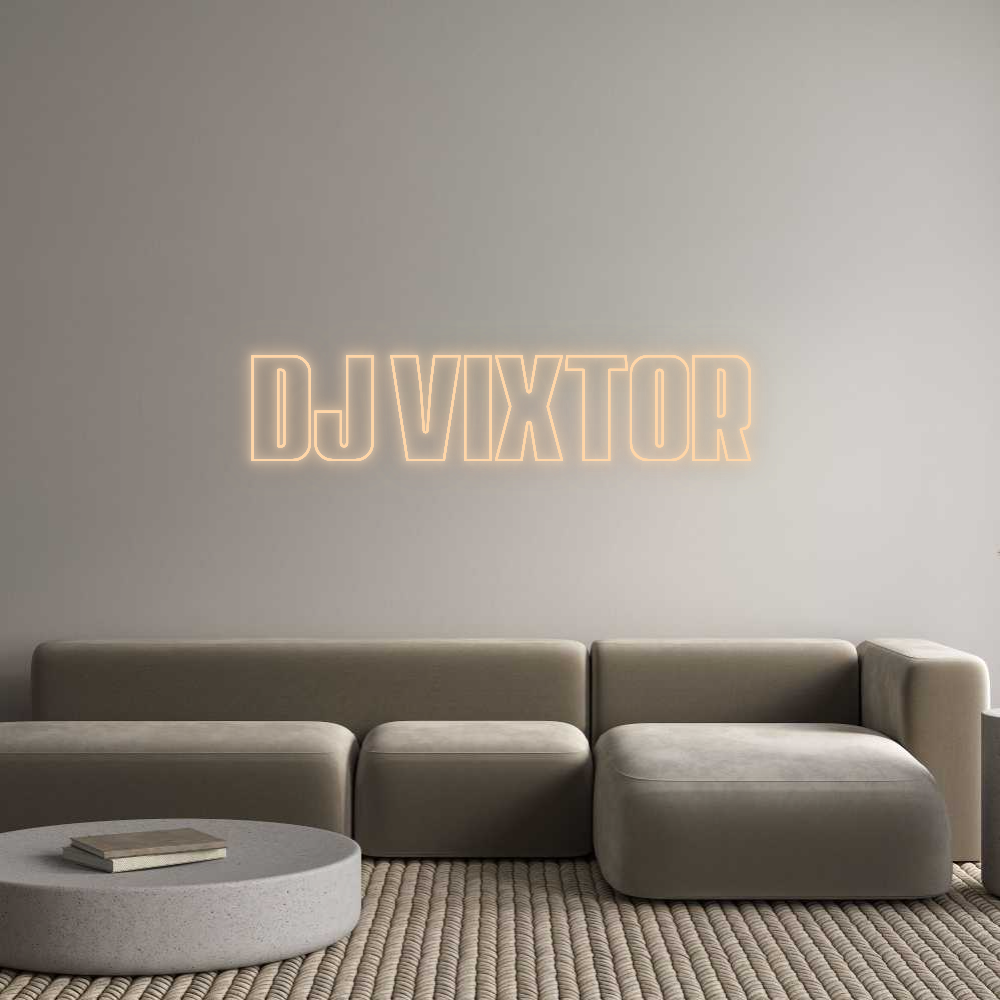Custom Neon: DJ VIXTOR