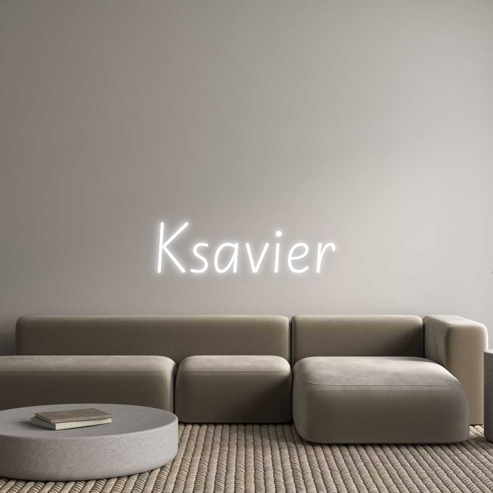 Custom Neon: Ksavier