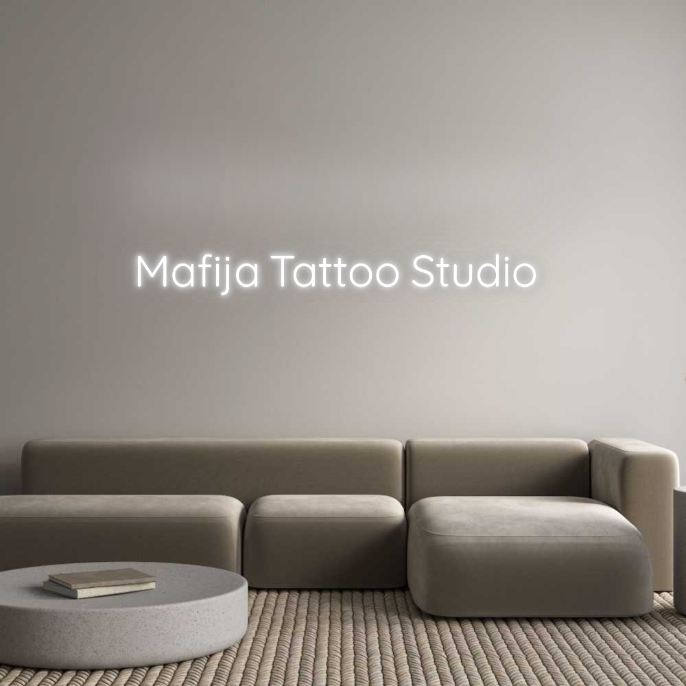 Custom Neon: Mafija Tattoo...