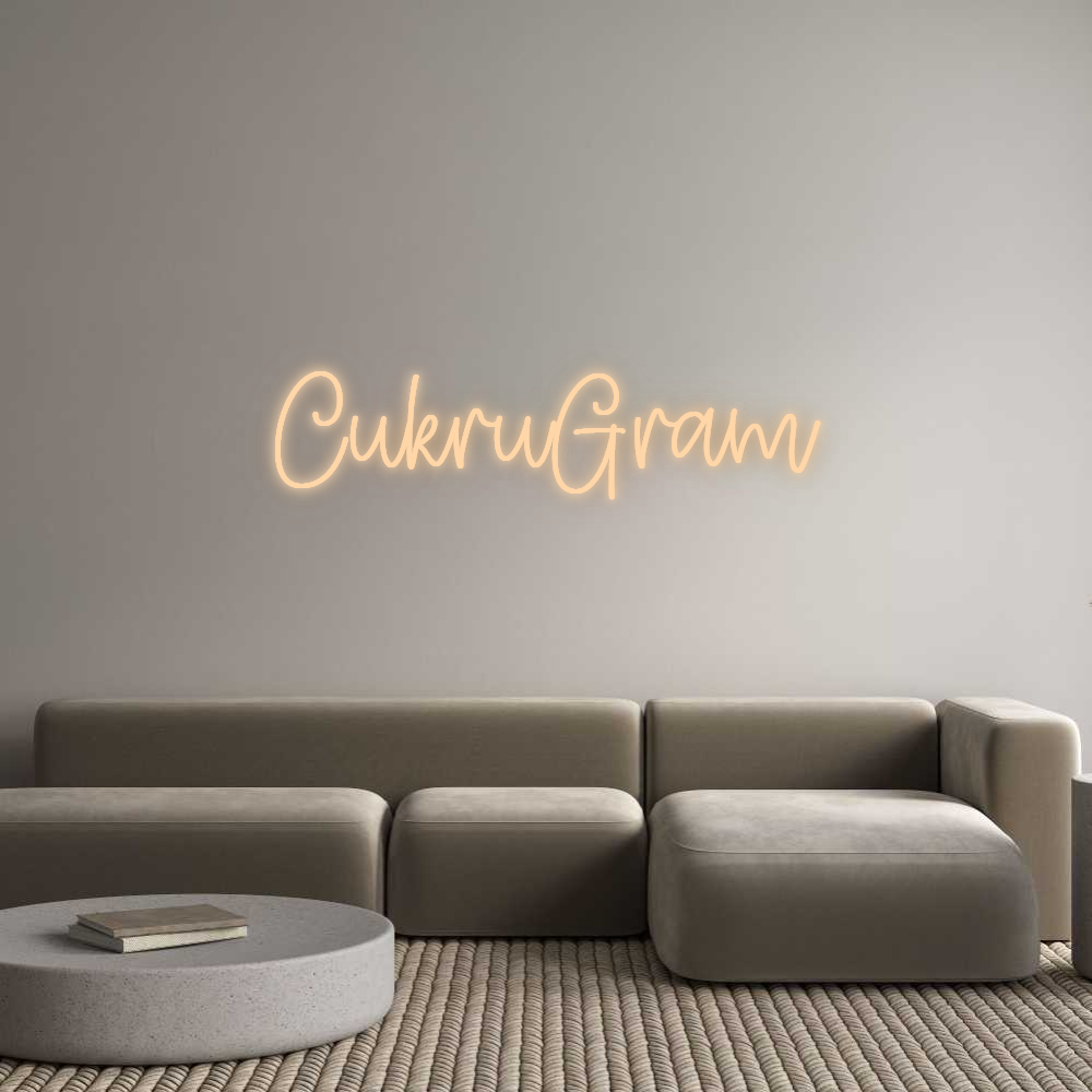 Custom Neon: CukruGram