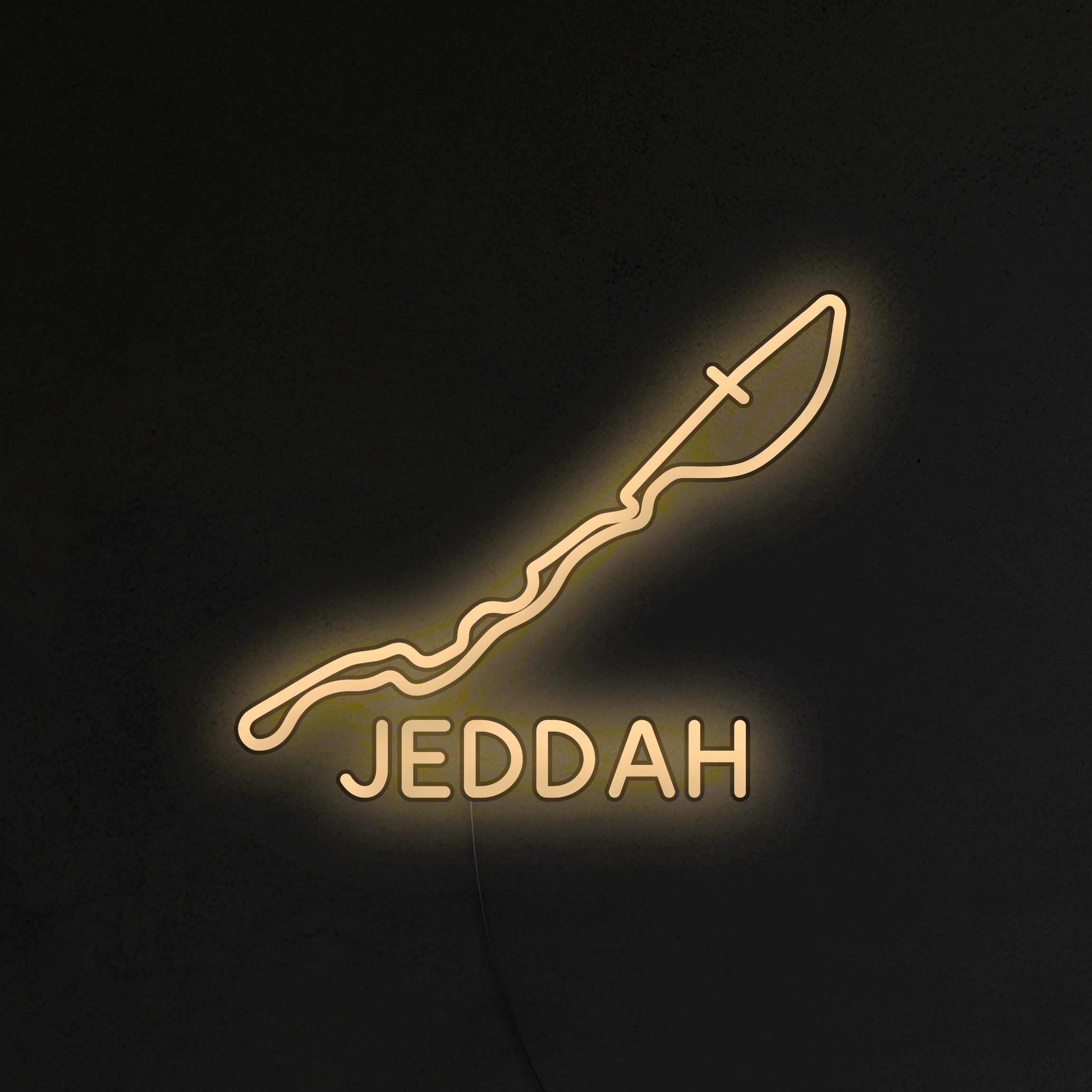 Tor Jeddah Neon LED
