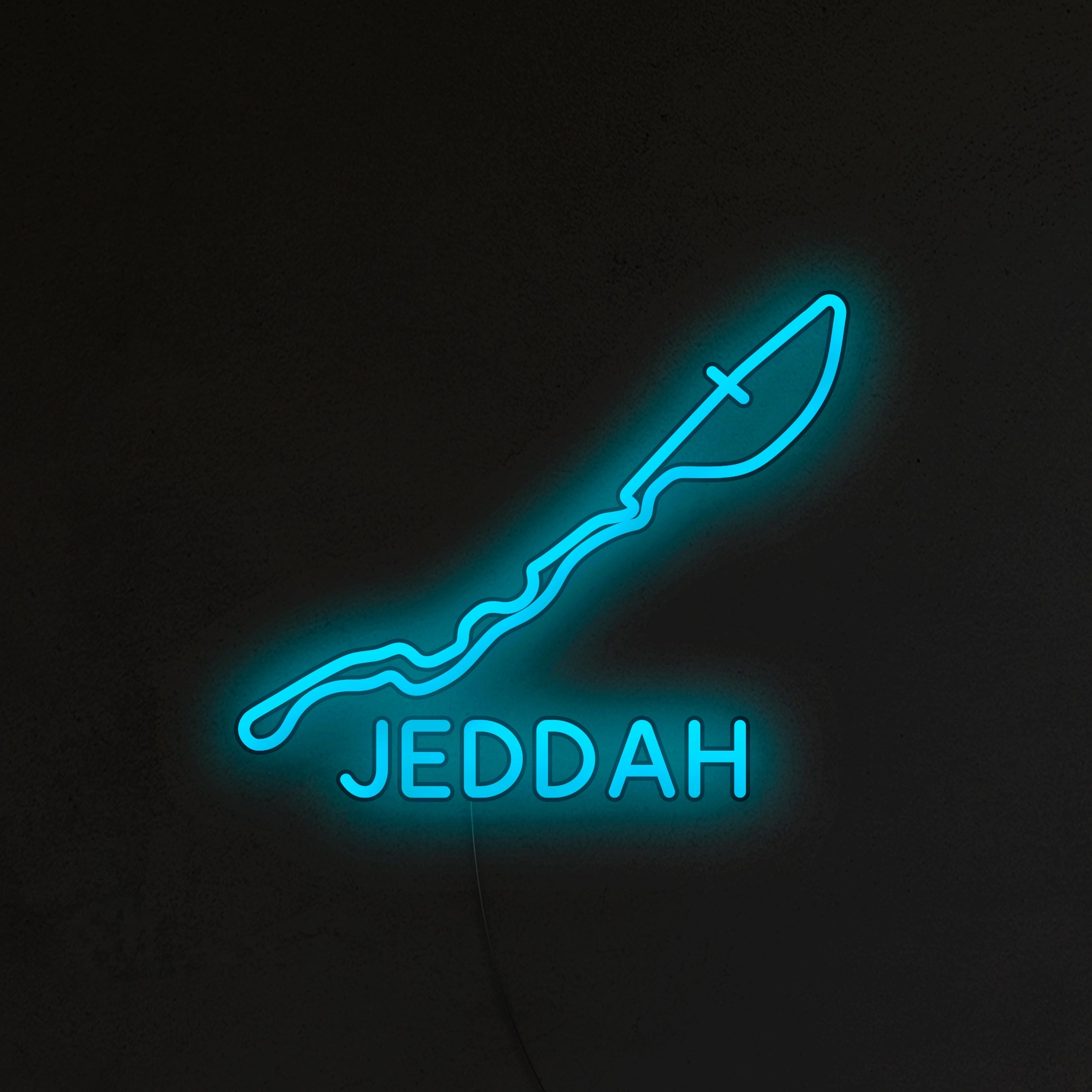 Tor Jeddah Neon LED