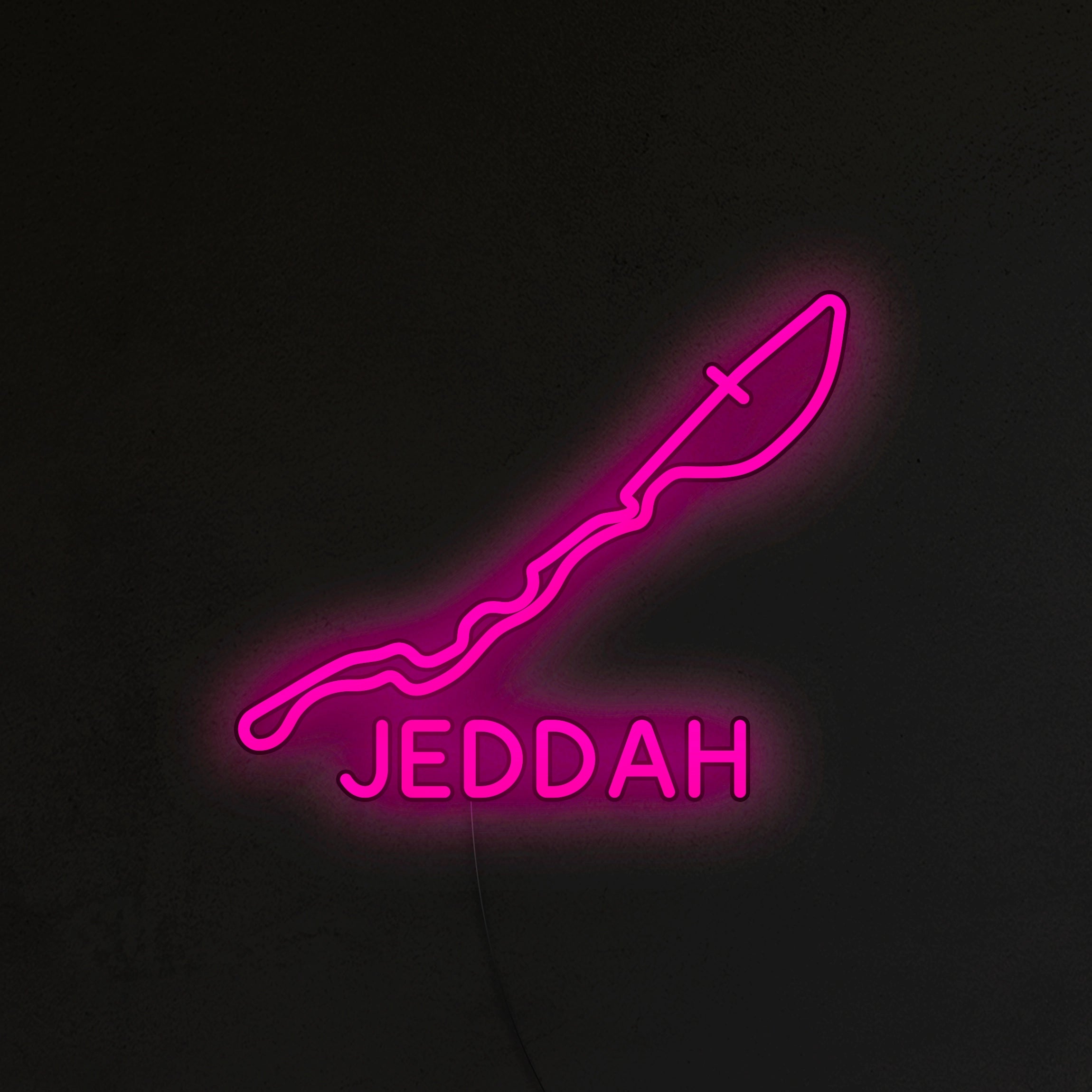 Tor Jeddah Neon LED