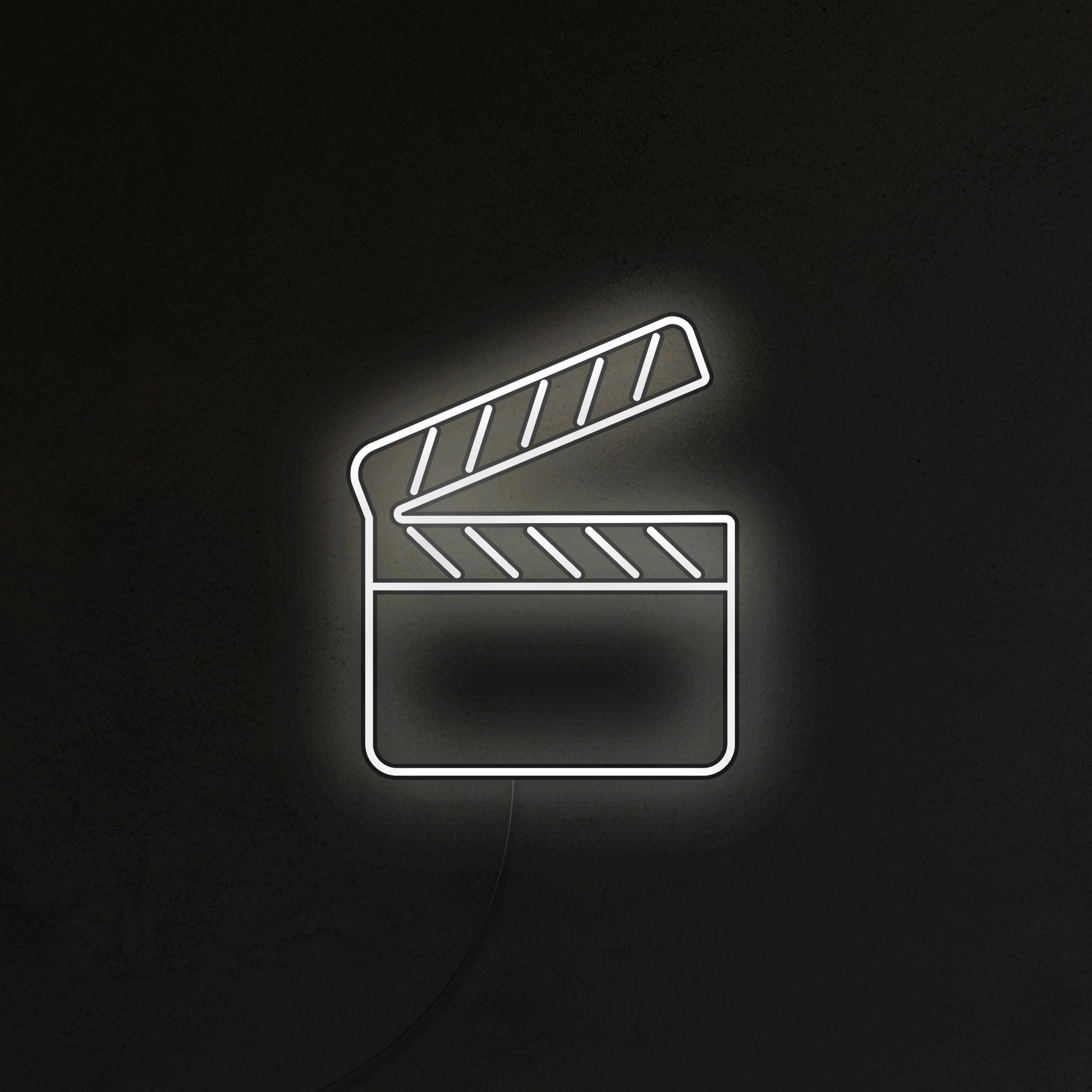 Klaps Filmowy Neon LED
