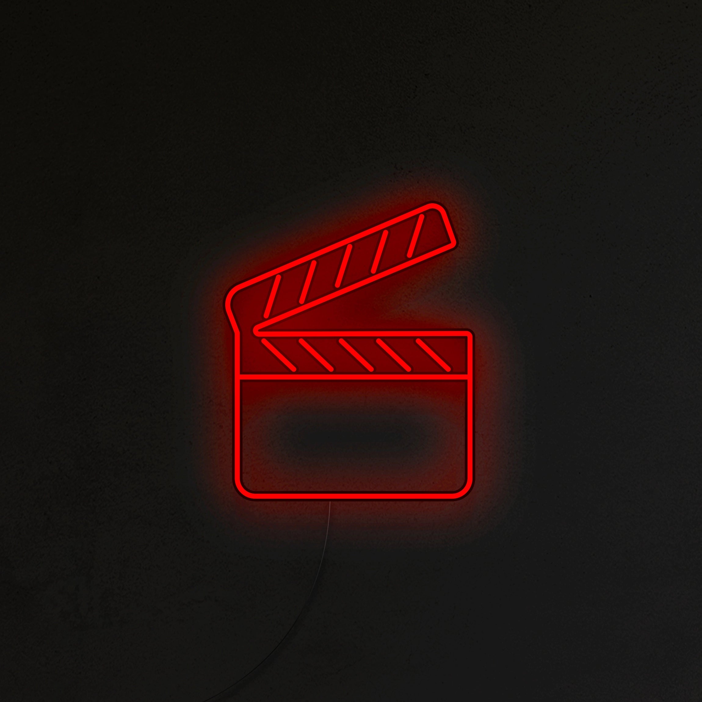 Klaps Filmowy Neon LED