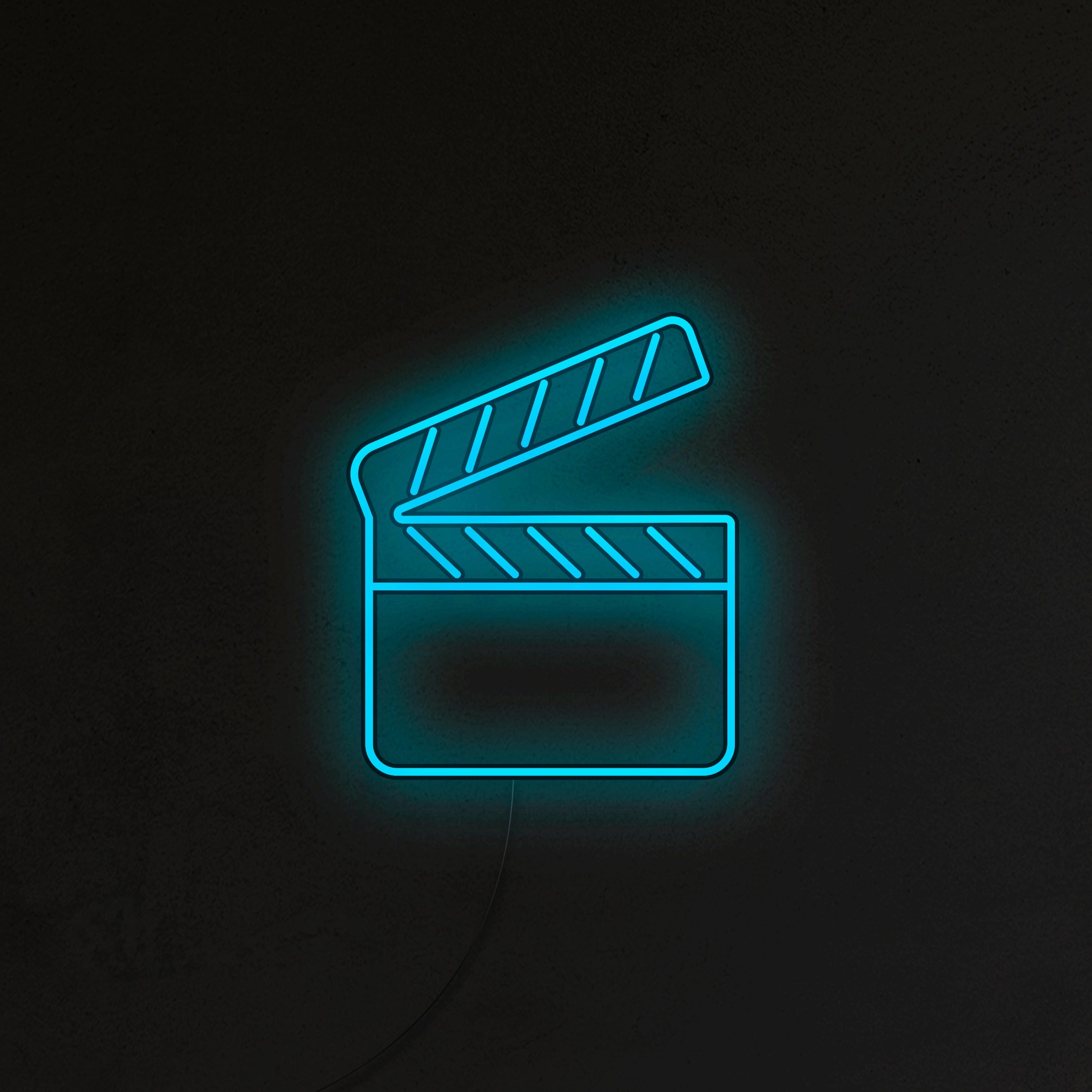 Klaps Filmowy Neon LED