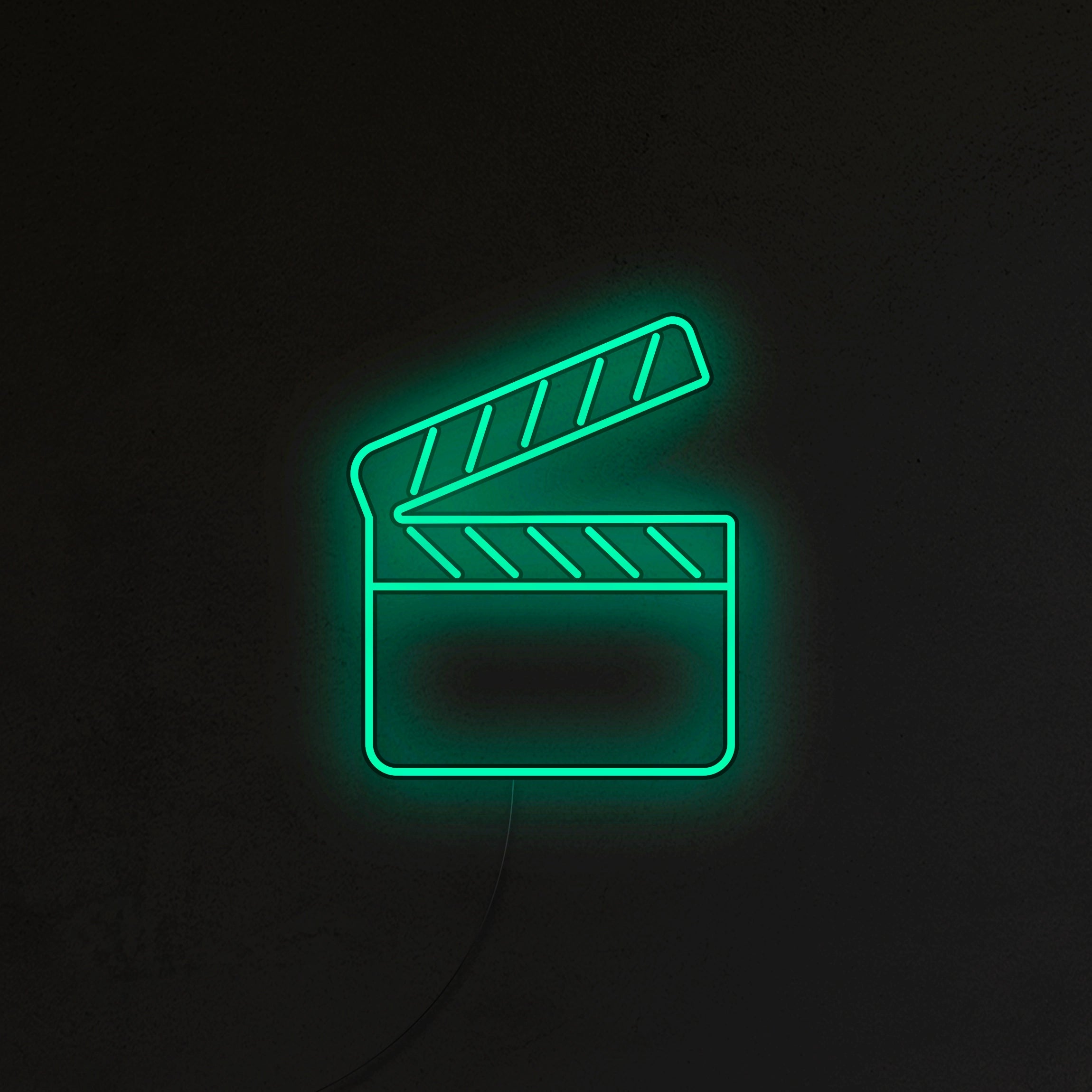 Klaps Filmowy Neon LED