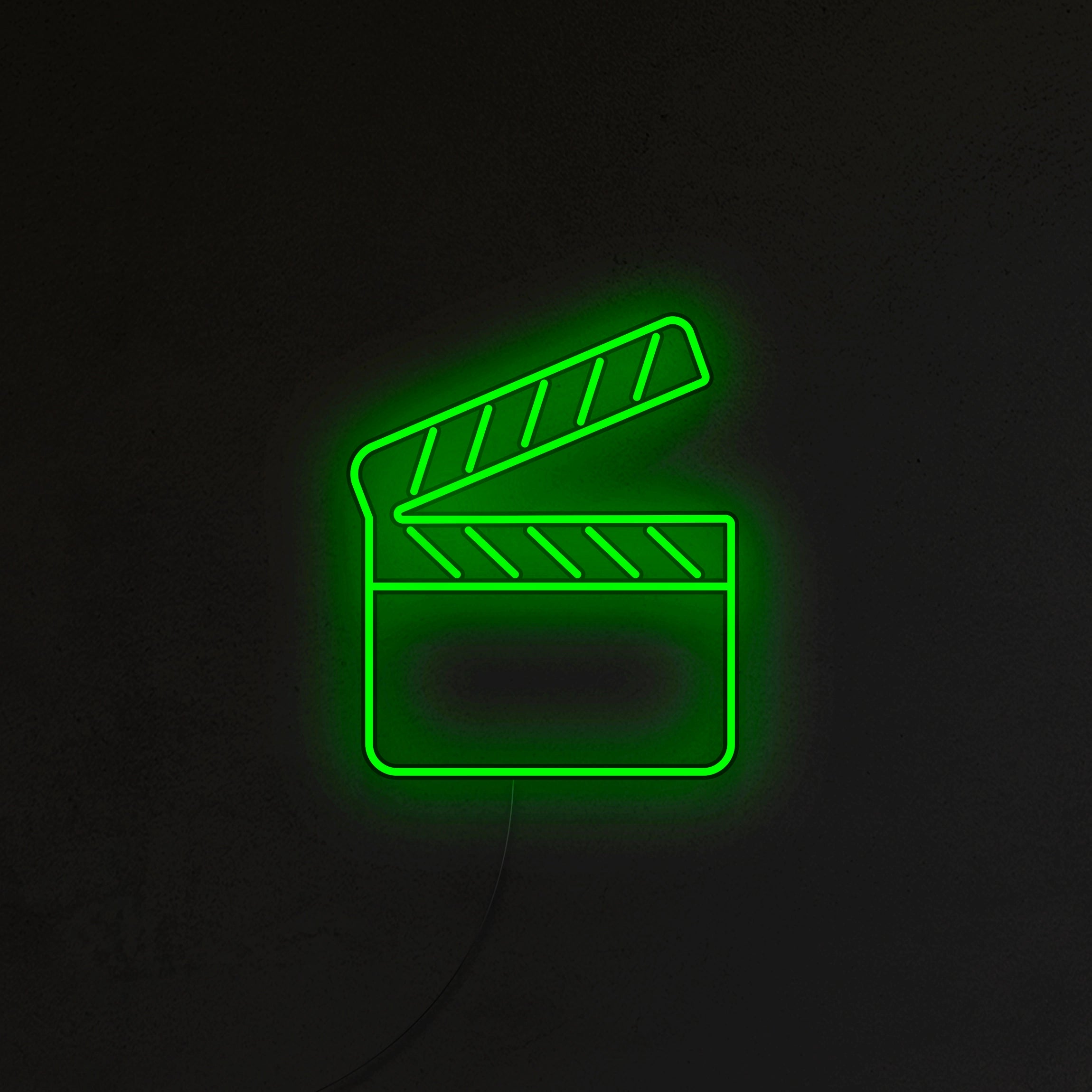 Klaps Filmowy Neon LED