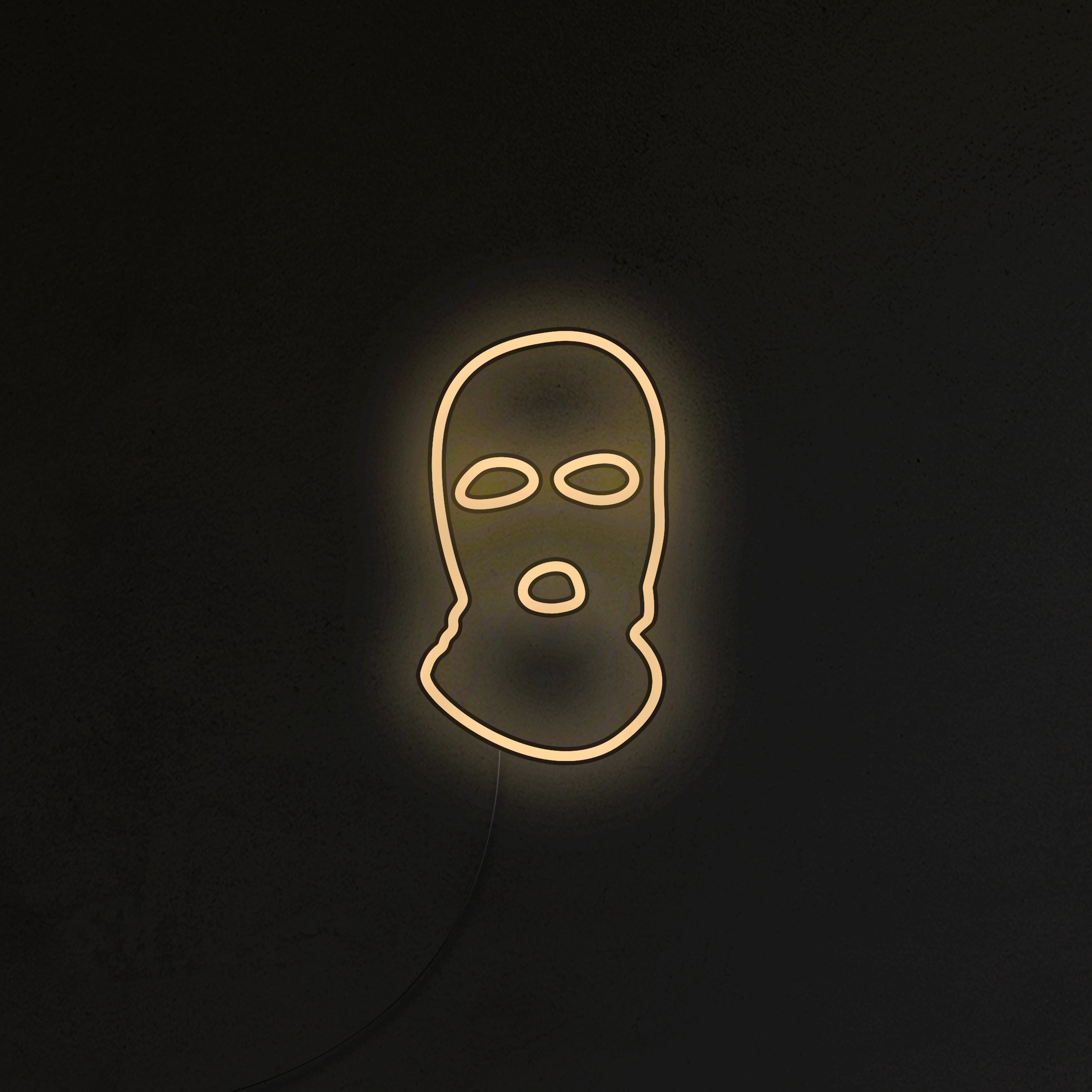 Kominiarka Neon LED