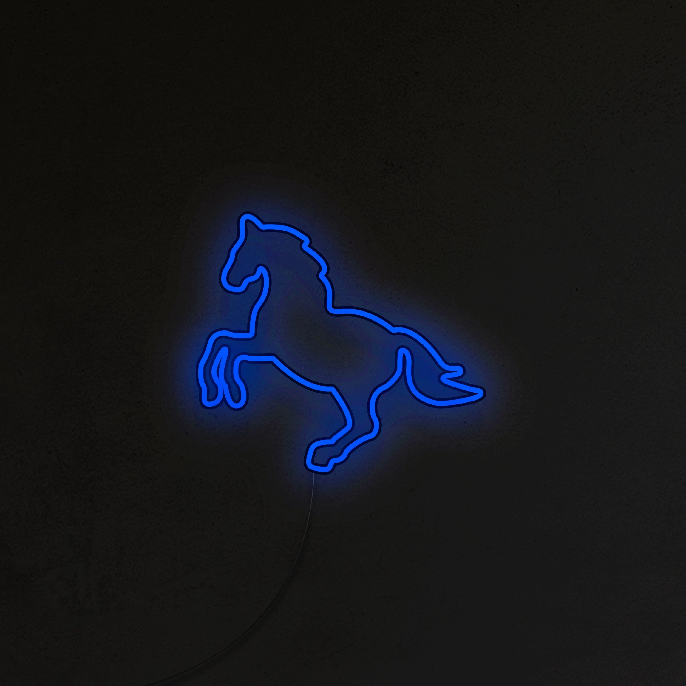 Koń Neon LED