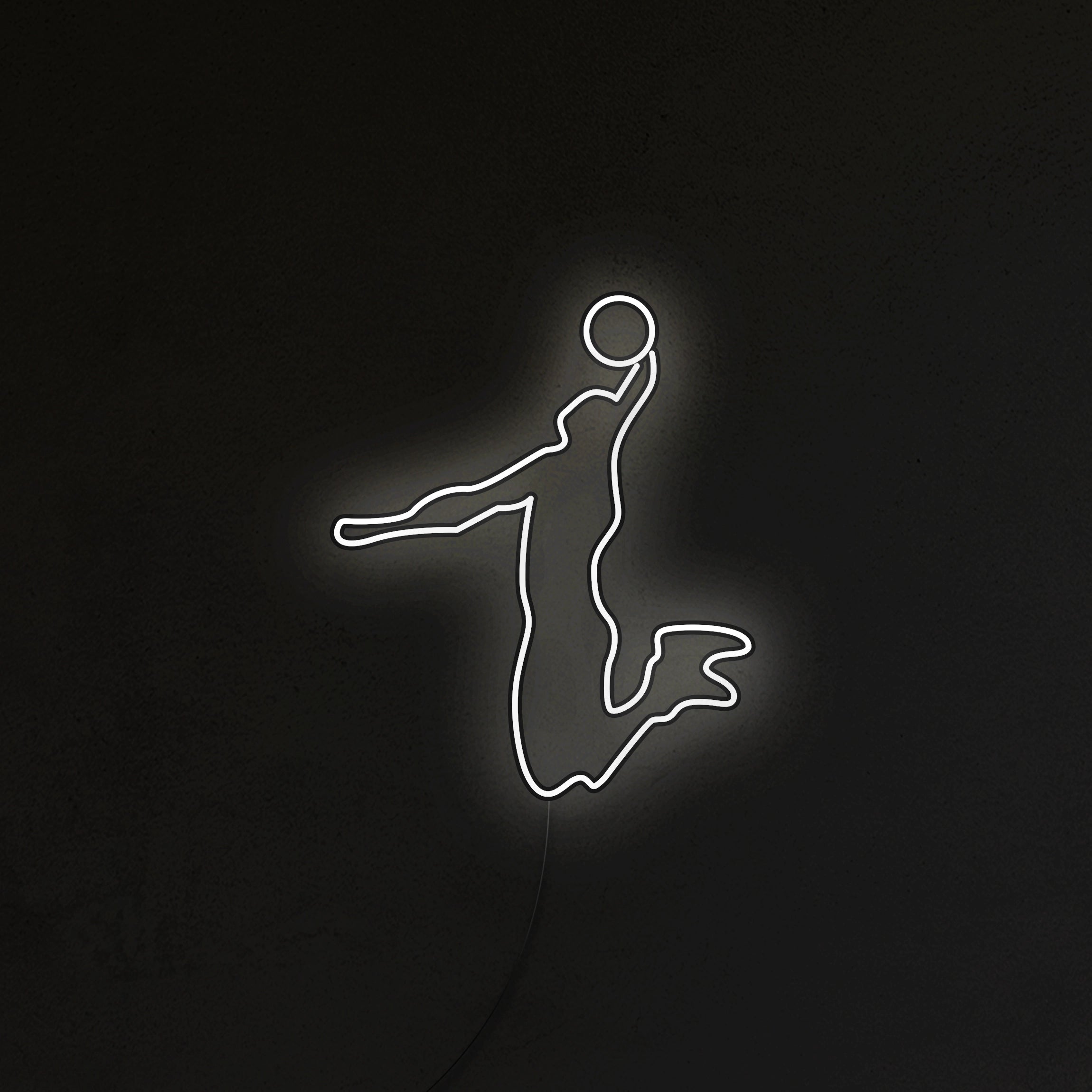 Koszykarz w akcji Neon LED