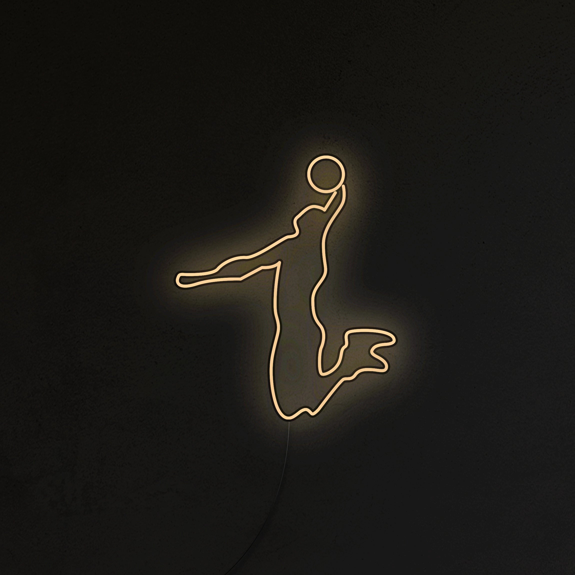 Koszykarz w akcji Neon LED