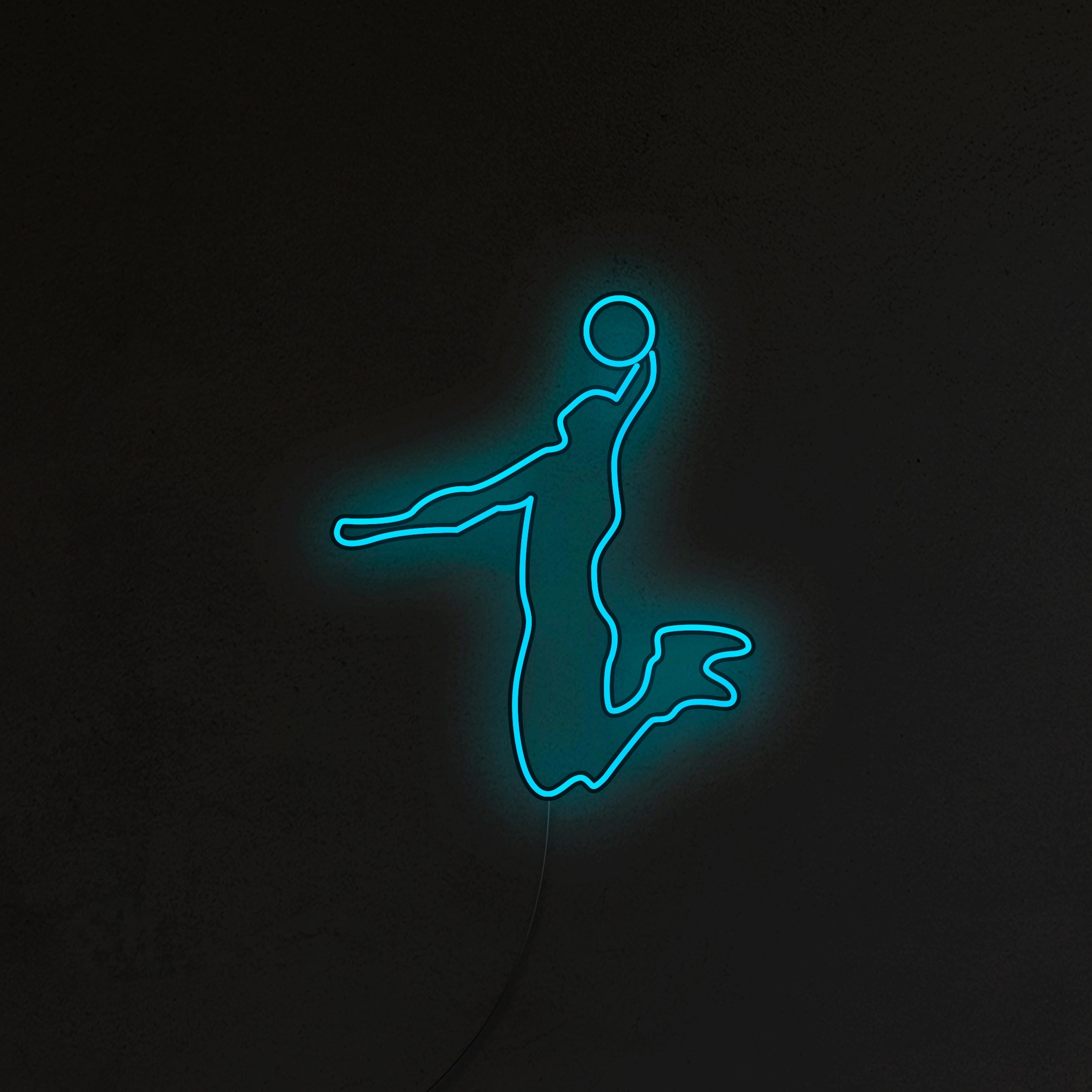 Koszykarz w akcji Neon LED