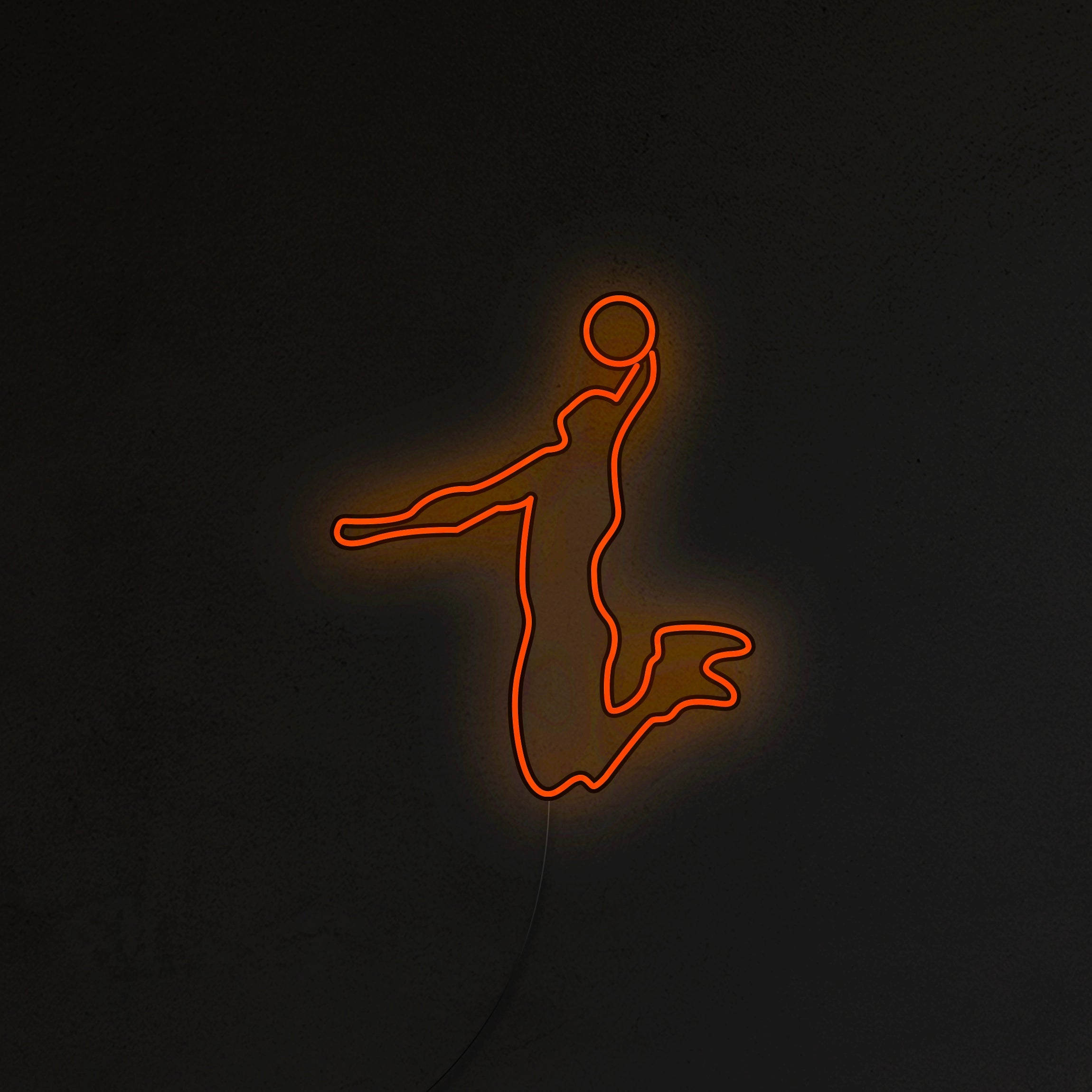 Koszykarz w akcji Neon LED