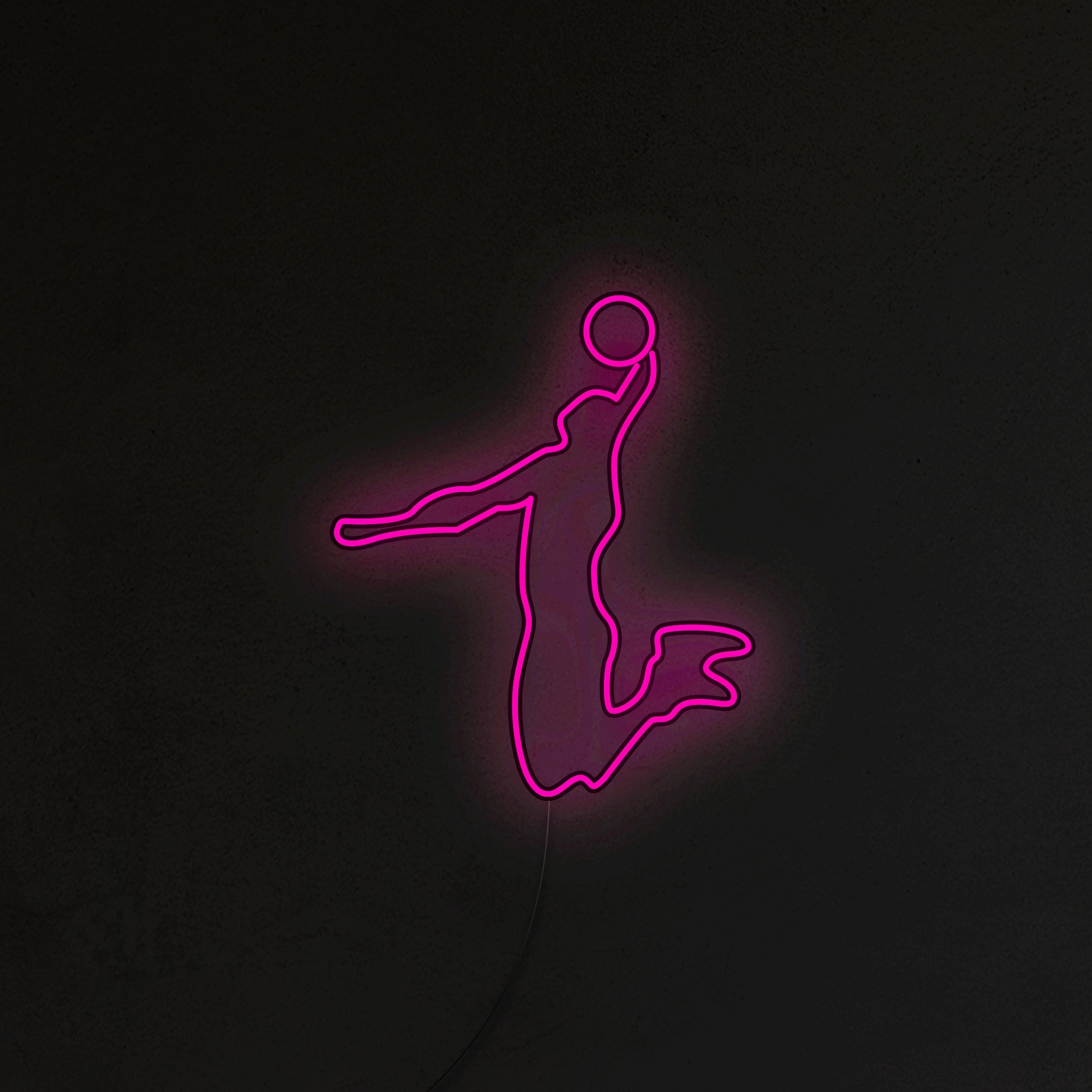 Koszykarz w akcji Neon LED