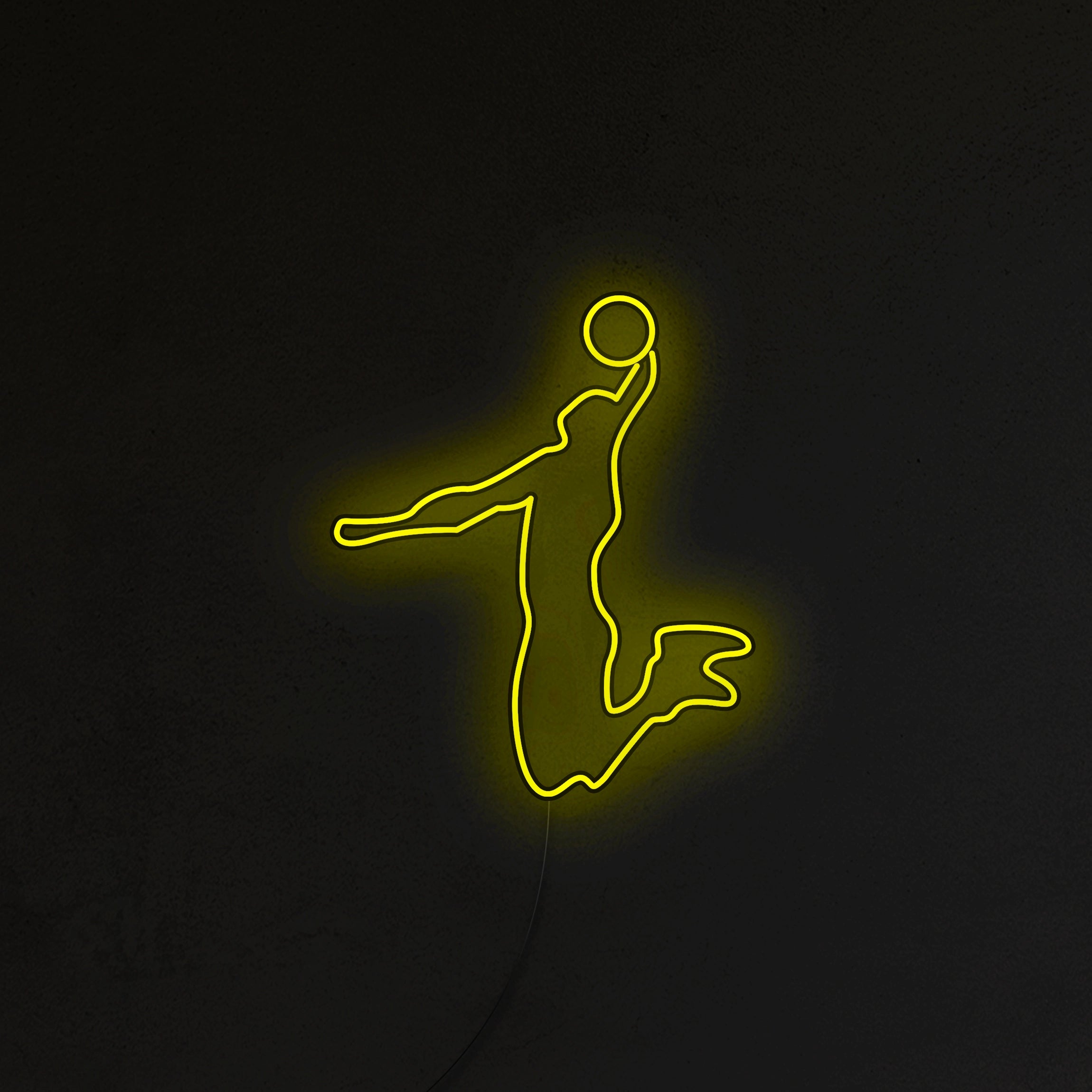 Koszykarz w akcji Neon LED