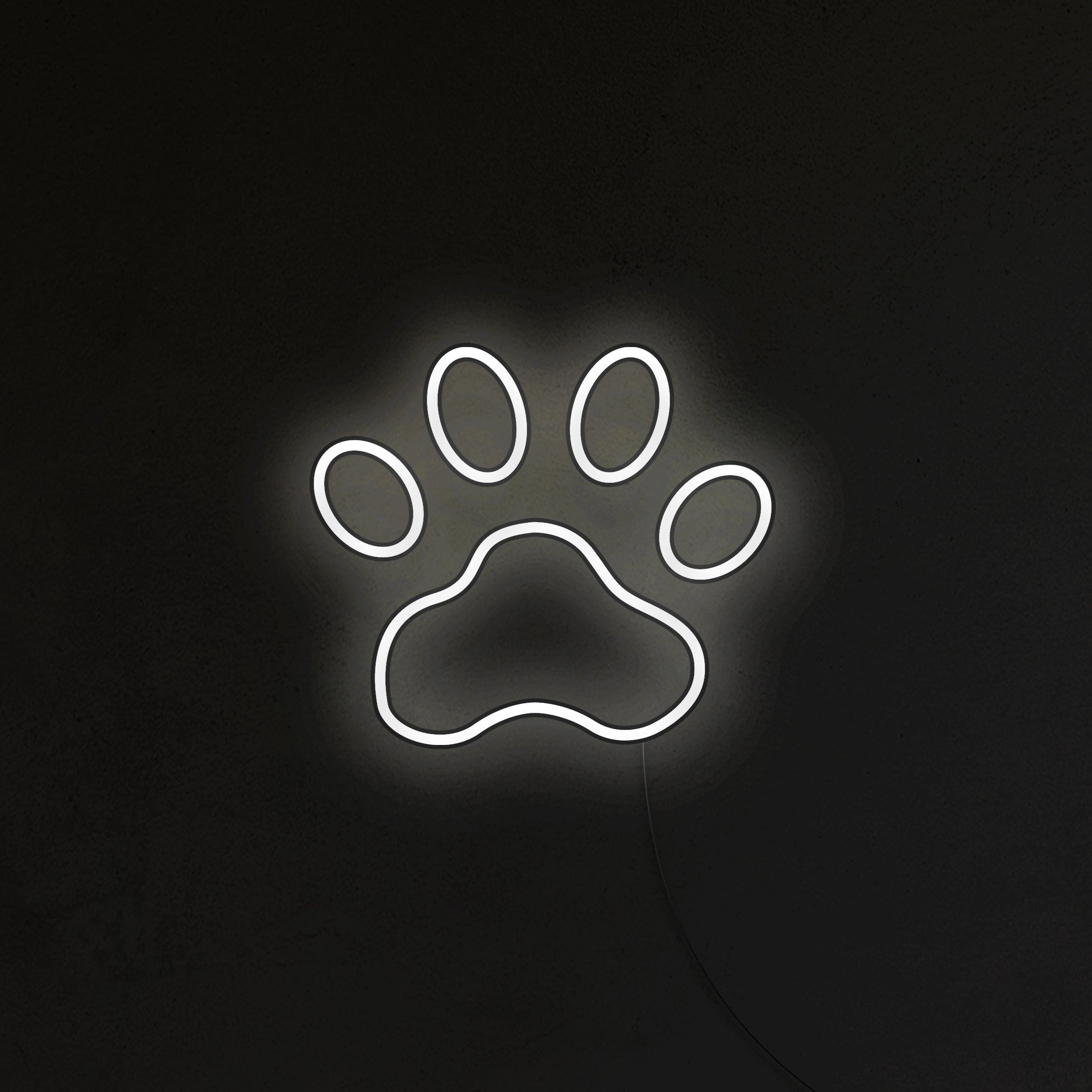 Łapka Pieska Neon LED