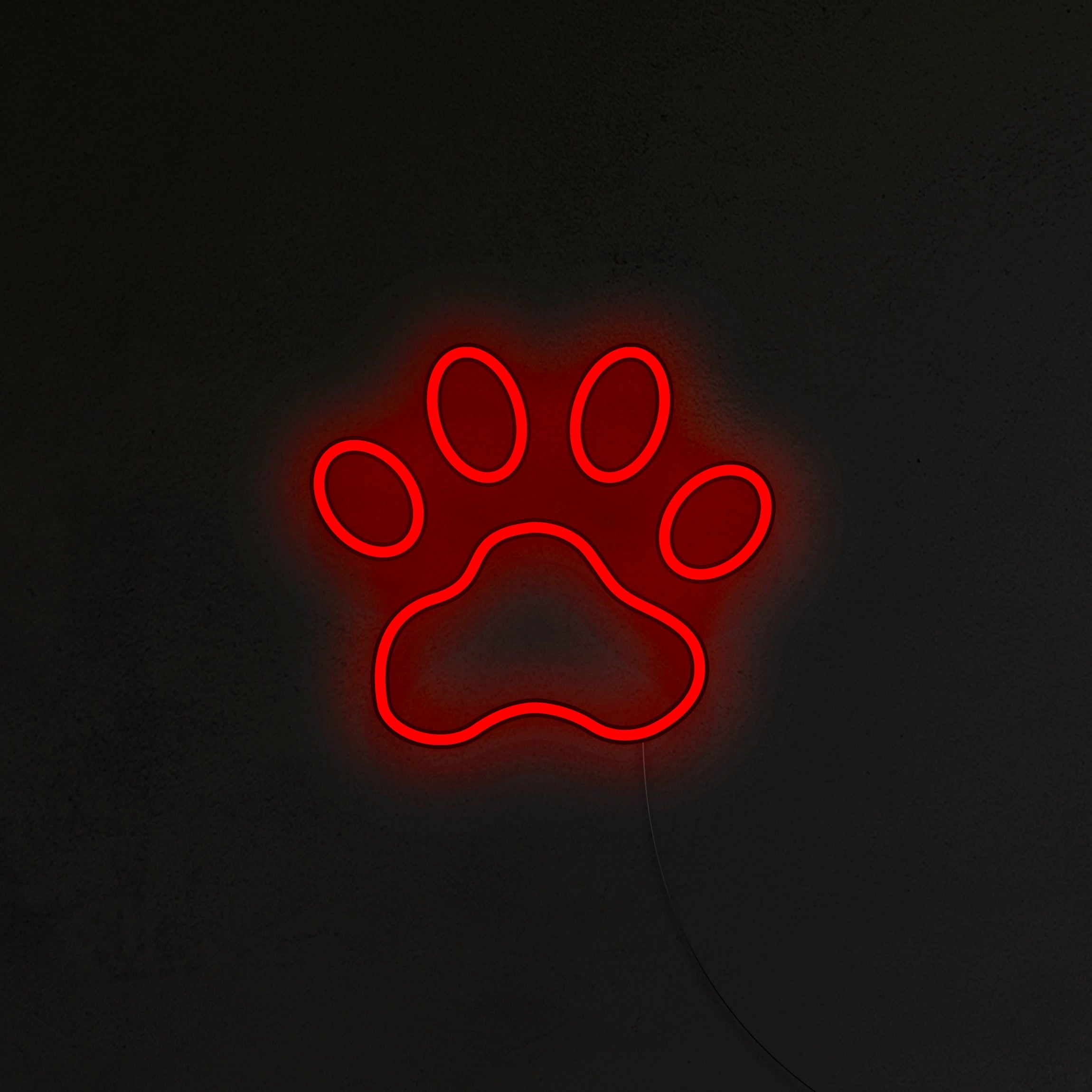 Łapka Pieska Neon LED