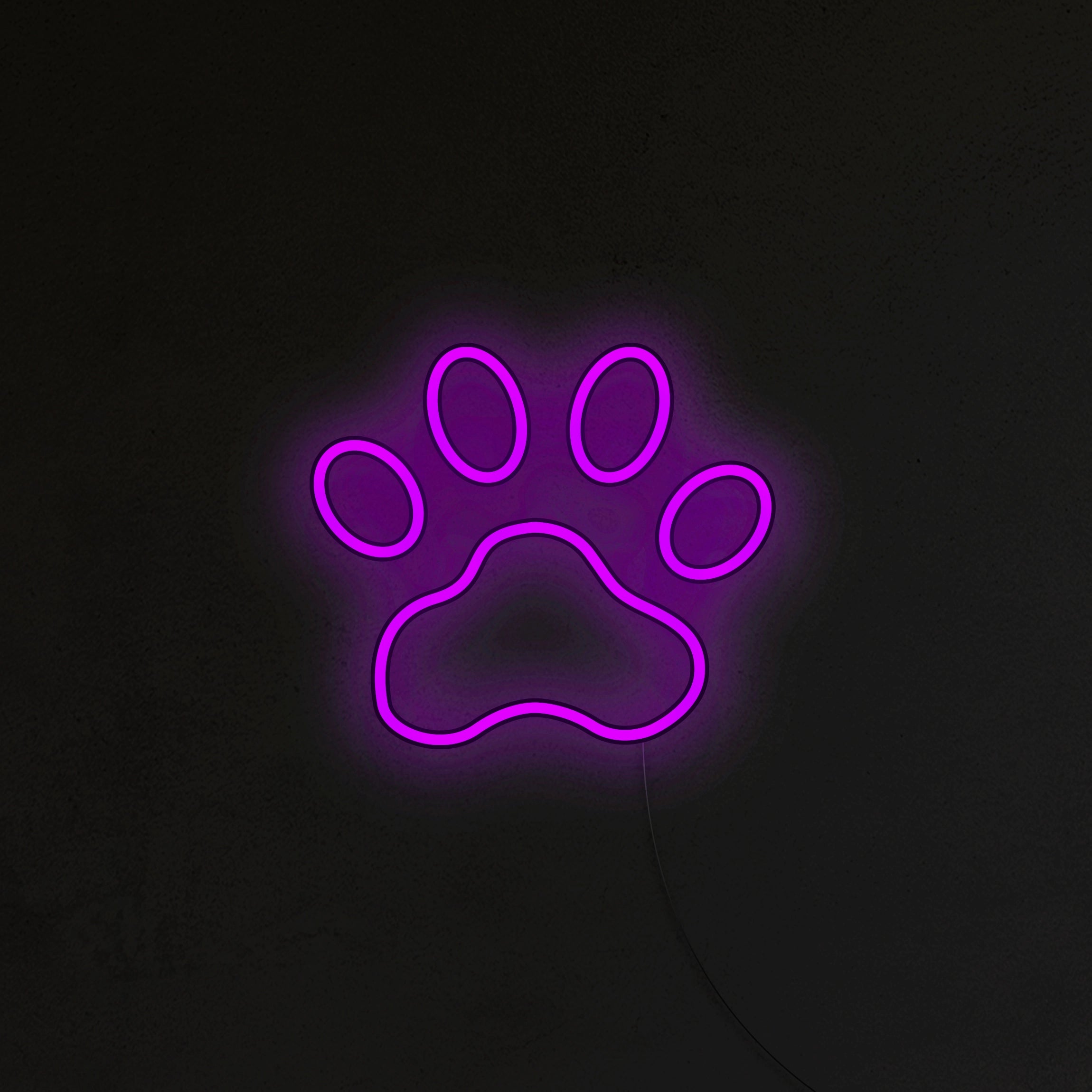 Łapka Pieska Neon LED