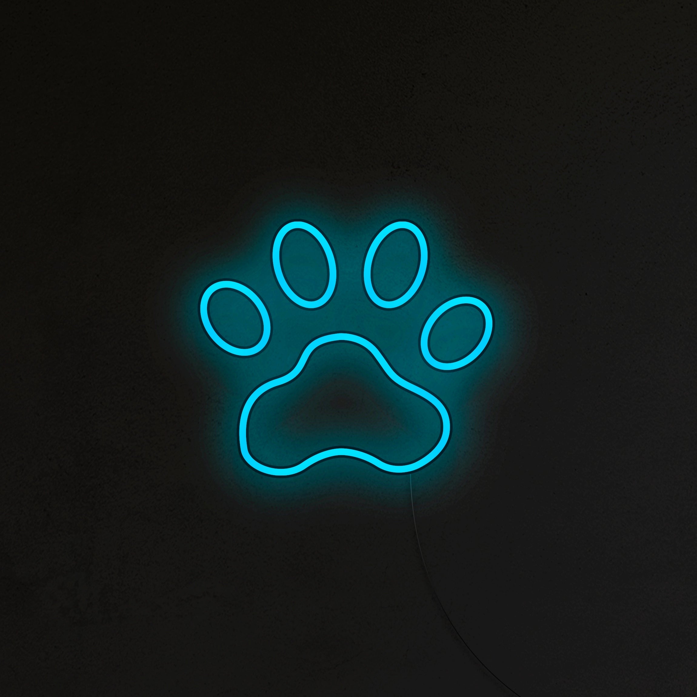 Łapka Pieska Neon LED