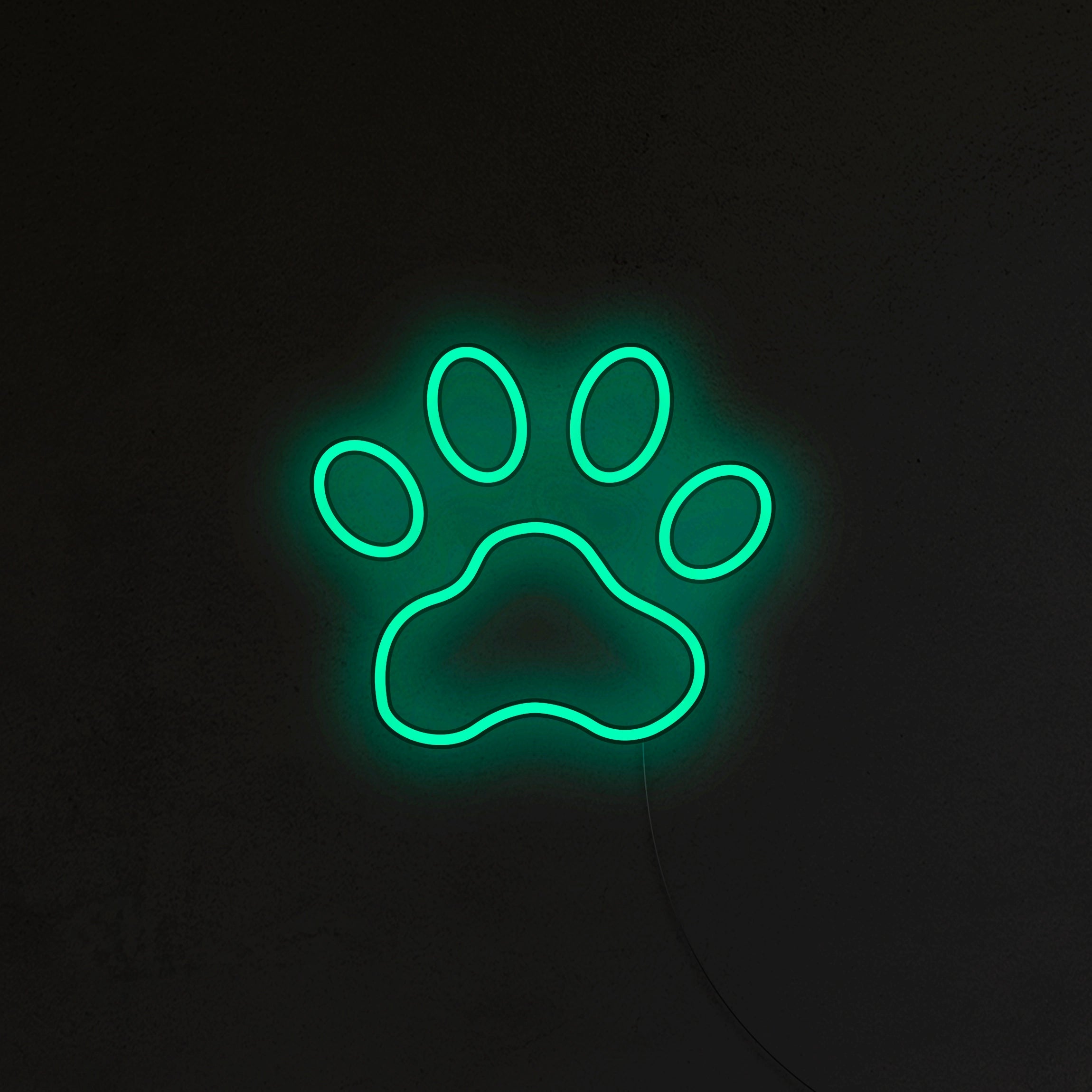 Łapka Pieska Neon LED