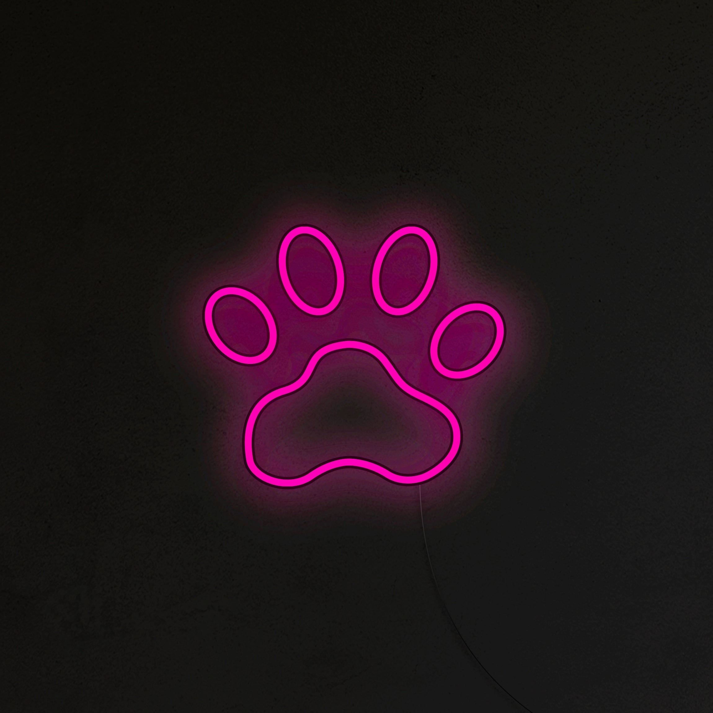 Łapka Pieska Neon LED