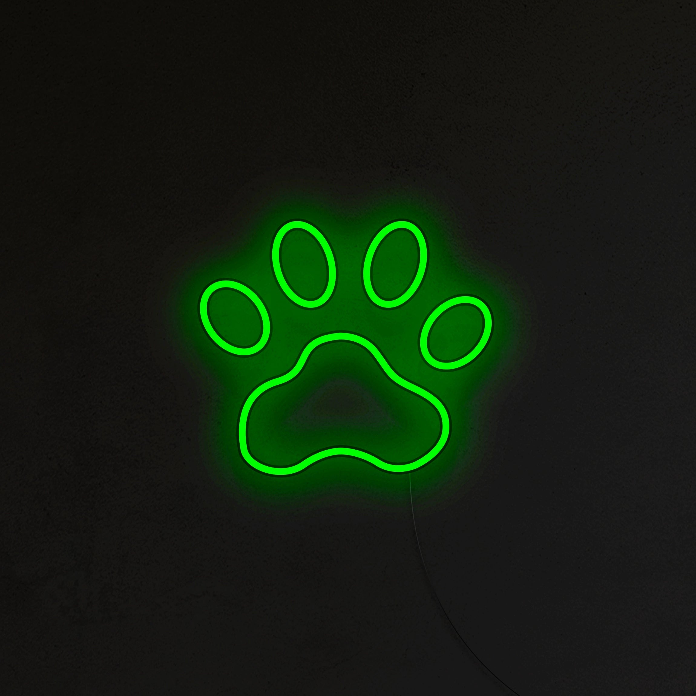 Łapka Pieska Neon LED