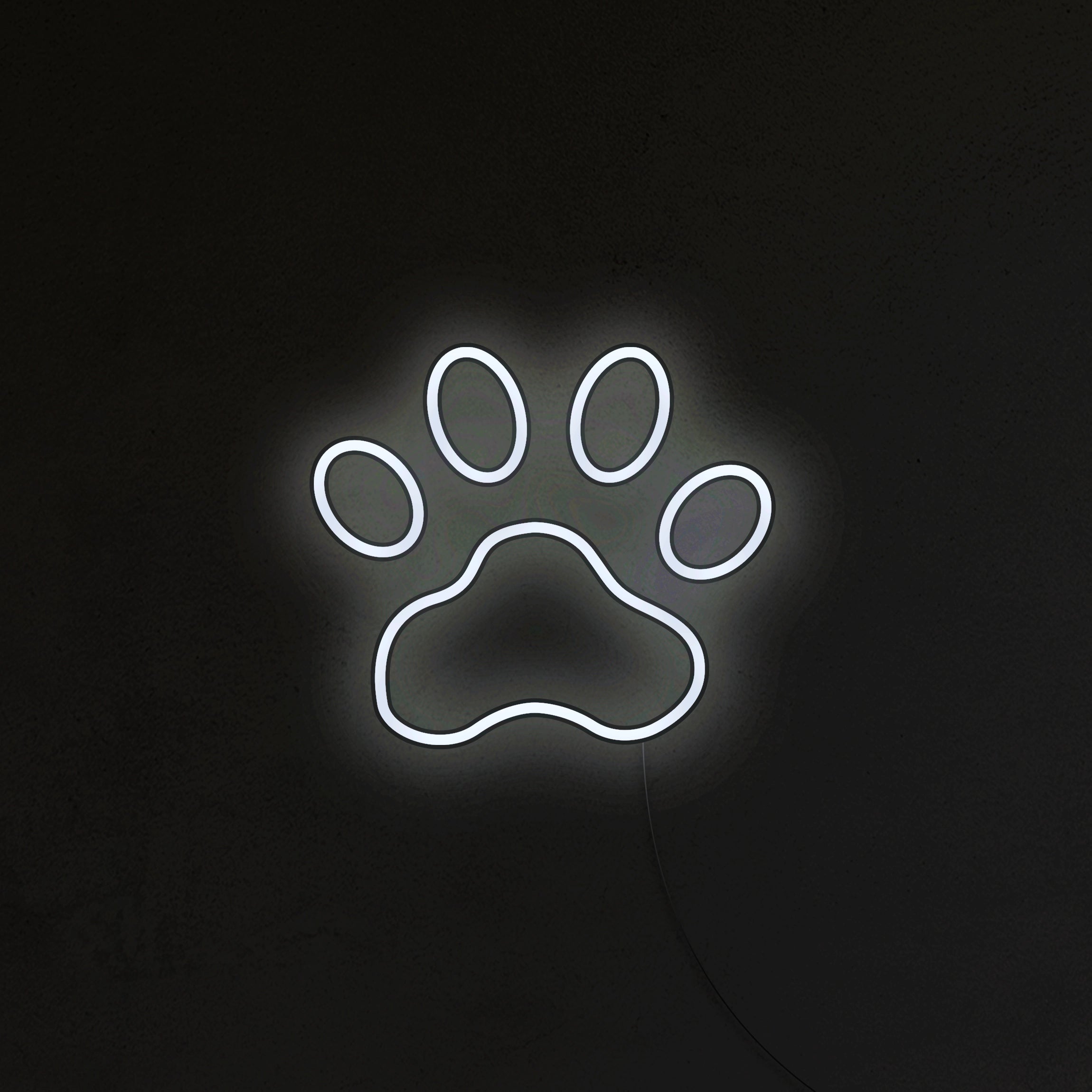 Łapka Pieska Neon LED