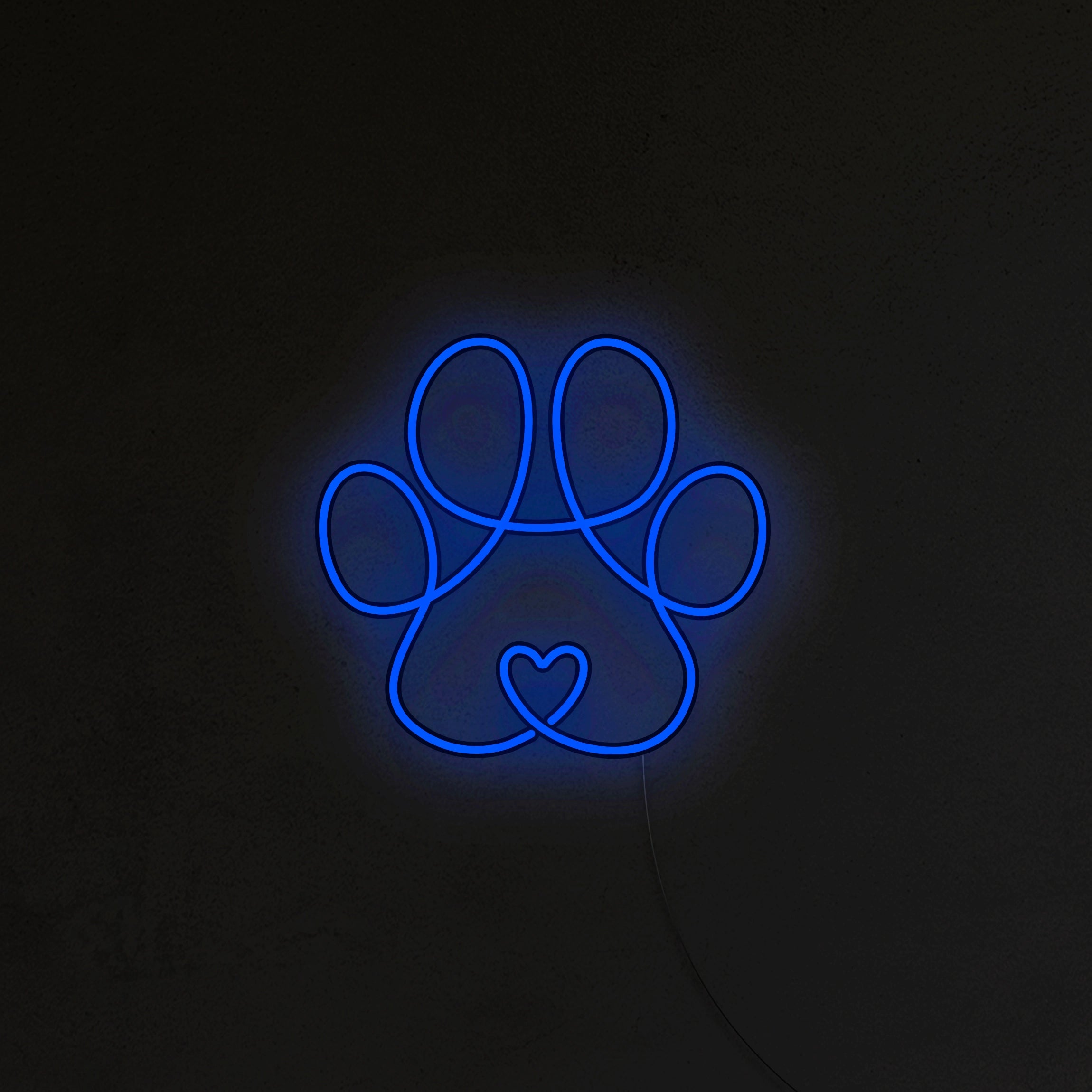 Łapka Pieska Neon LED