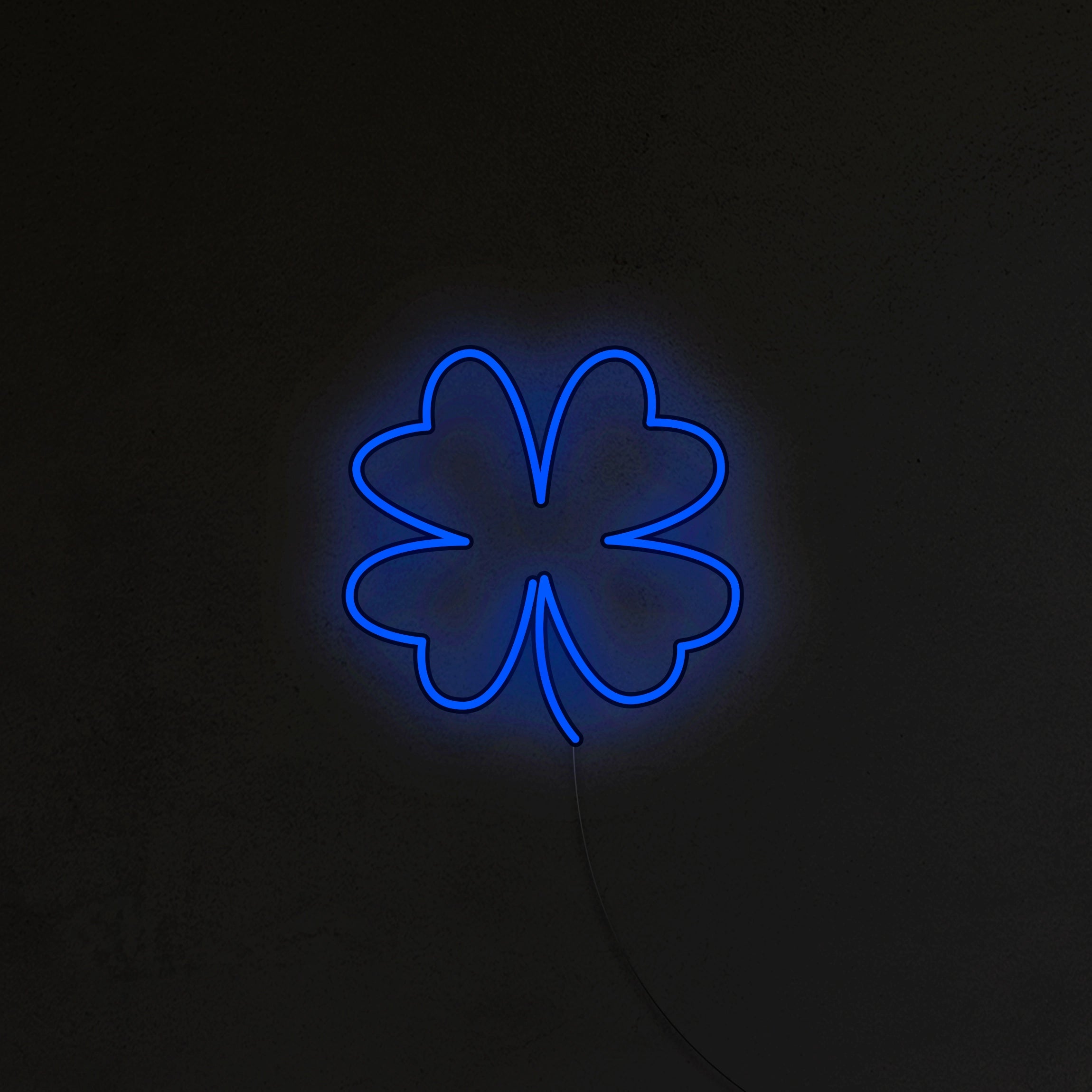 Liść Koniczyny Neon LED