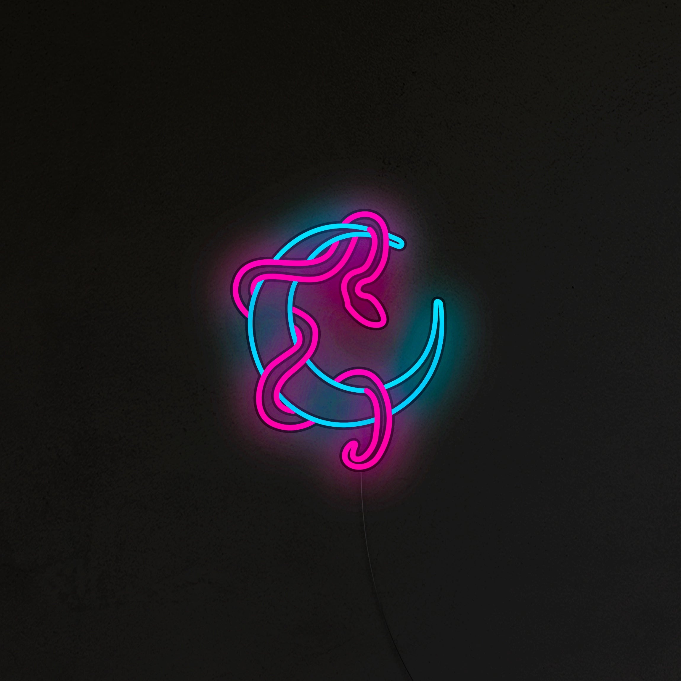 Moon Snake Neon LED