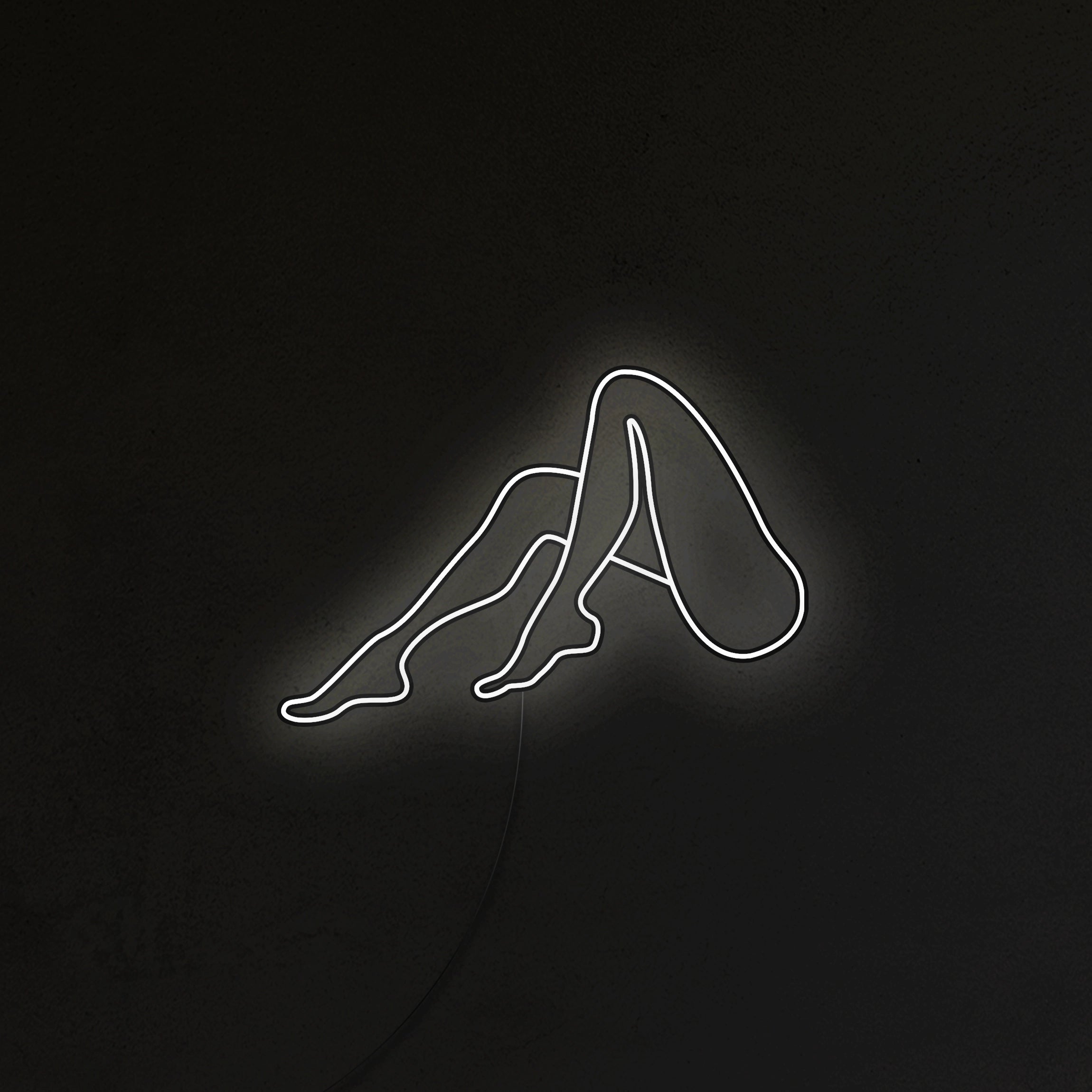 Nogi Kobiety Neon LED