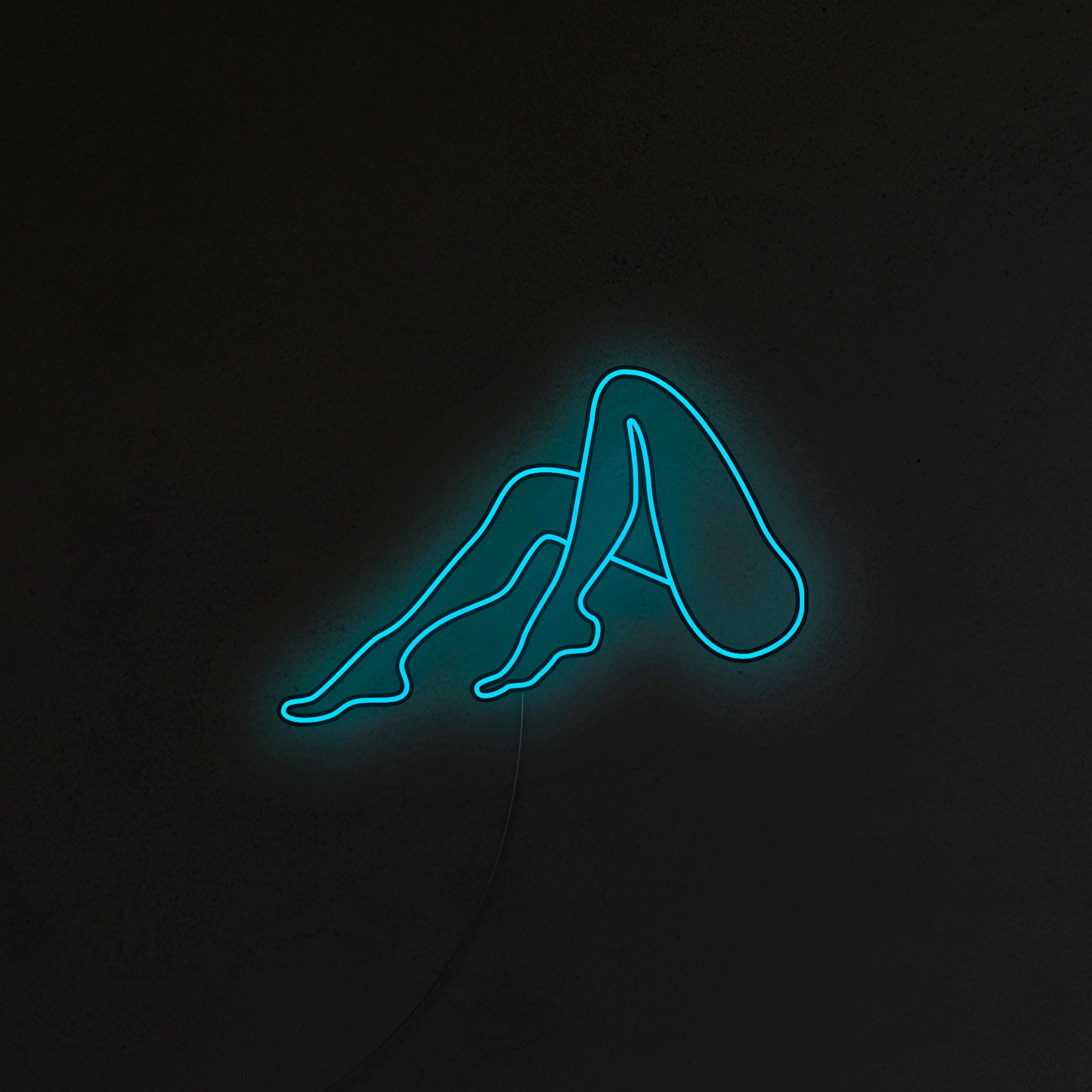 Nogi Kobiety Neon LED