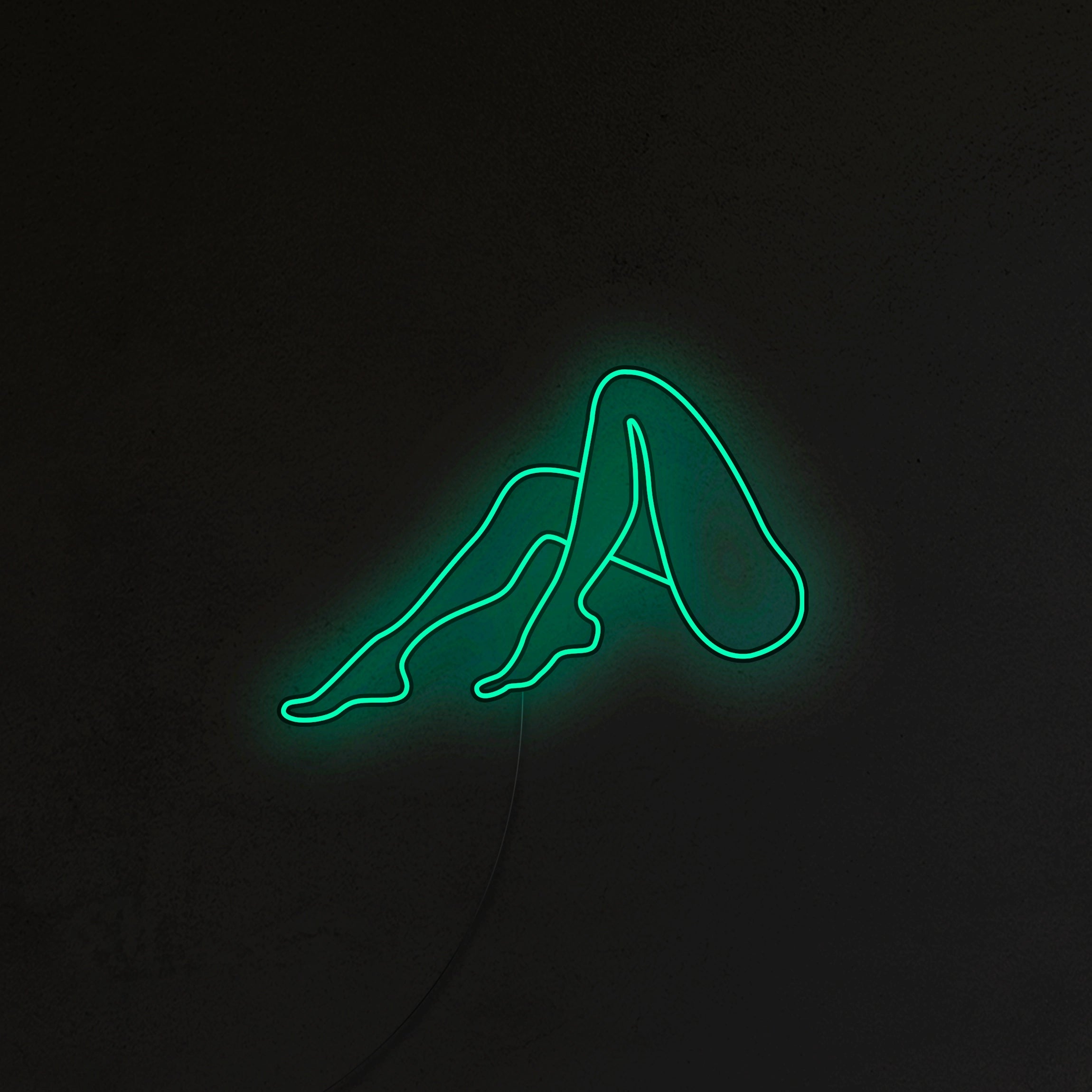 Nogi Kobiety Neon LED