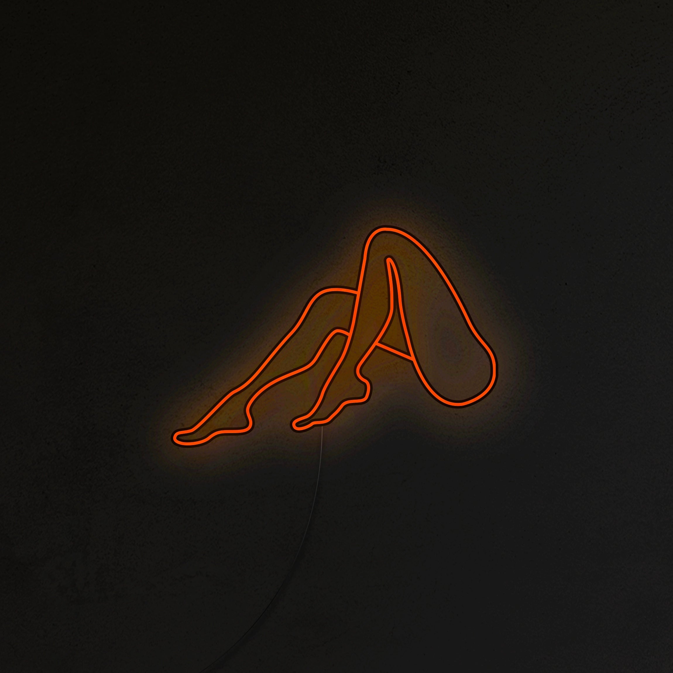 Nogi Kobiety Neon LED