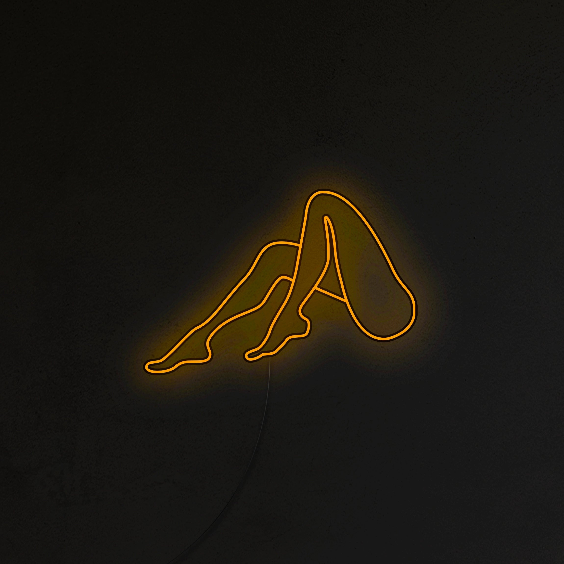 Nogi Kobiety Neon LED