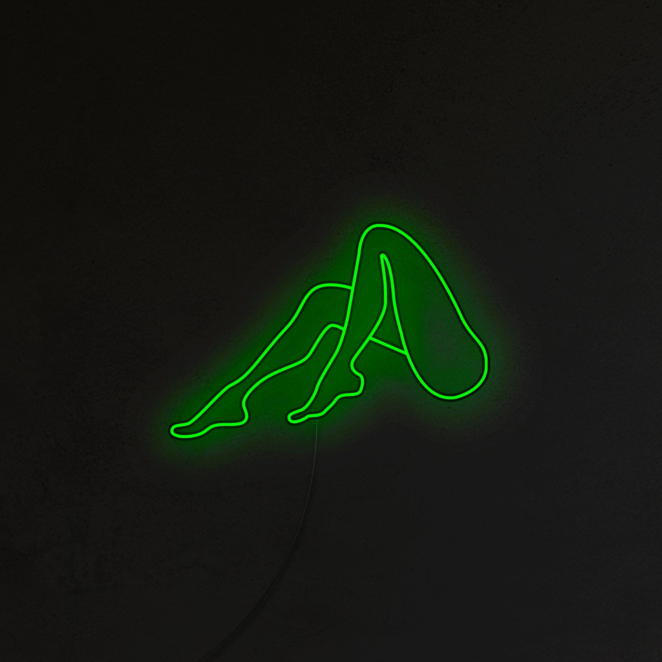 Nogi Kobiety Neon LED