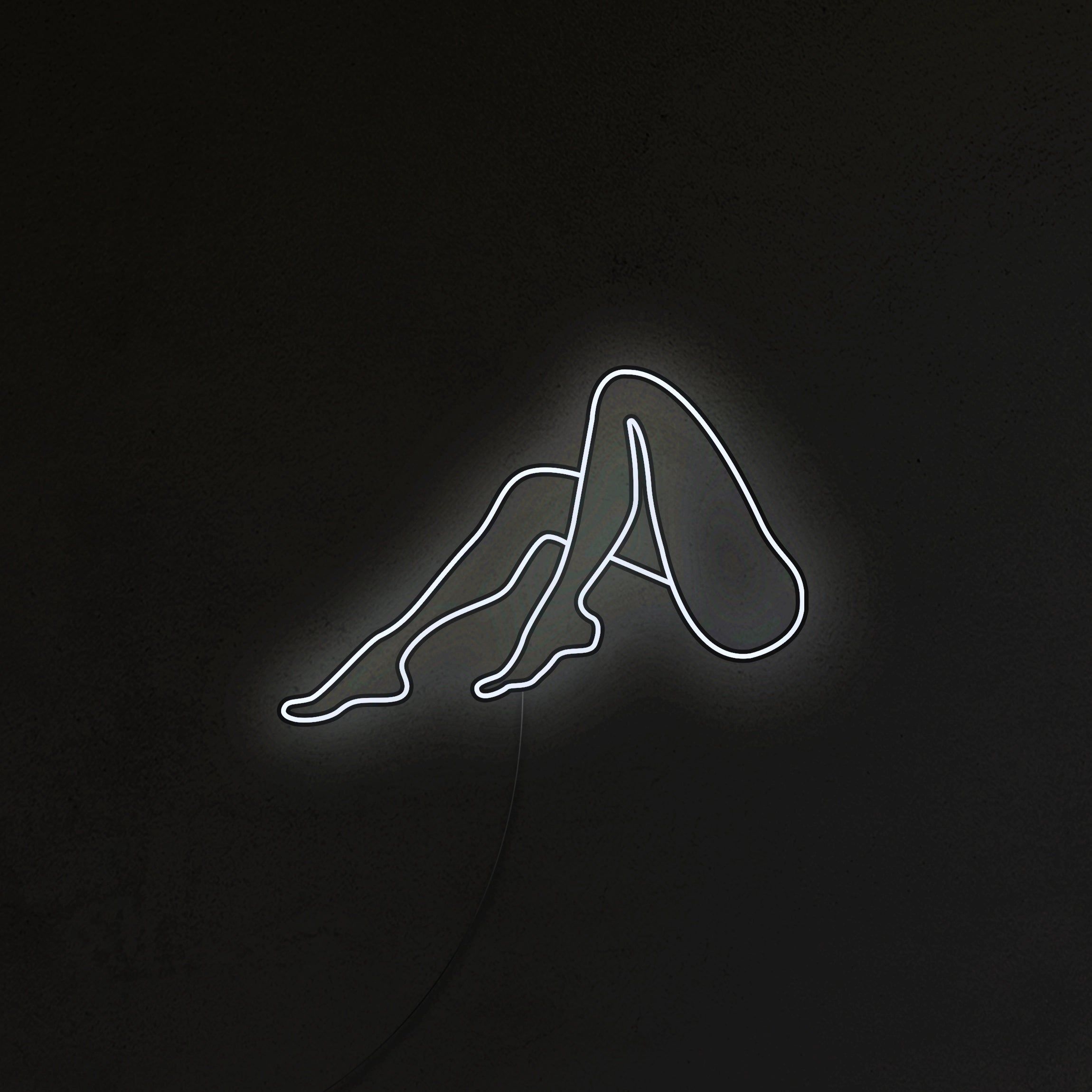 Nogi Kobiety Neon LED