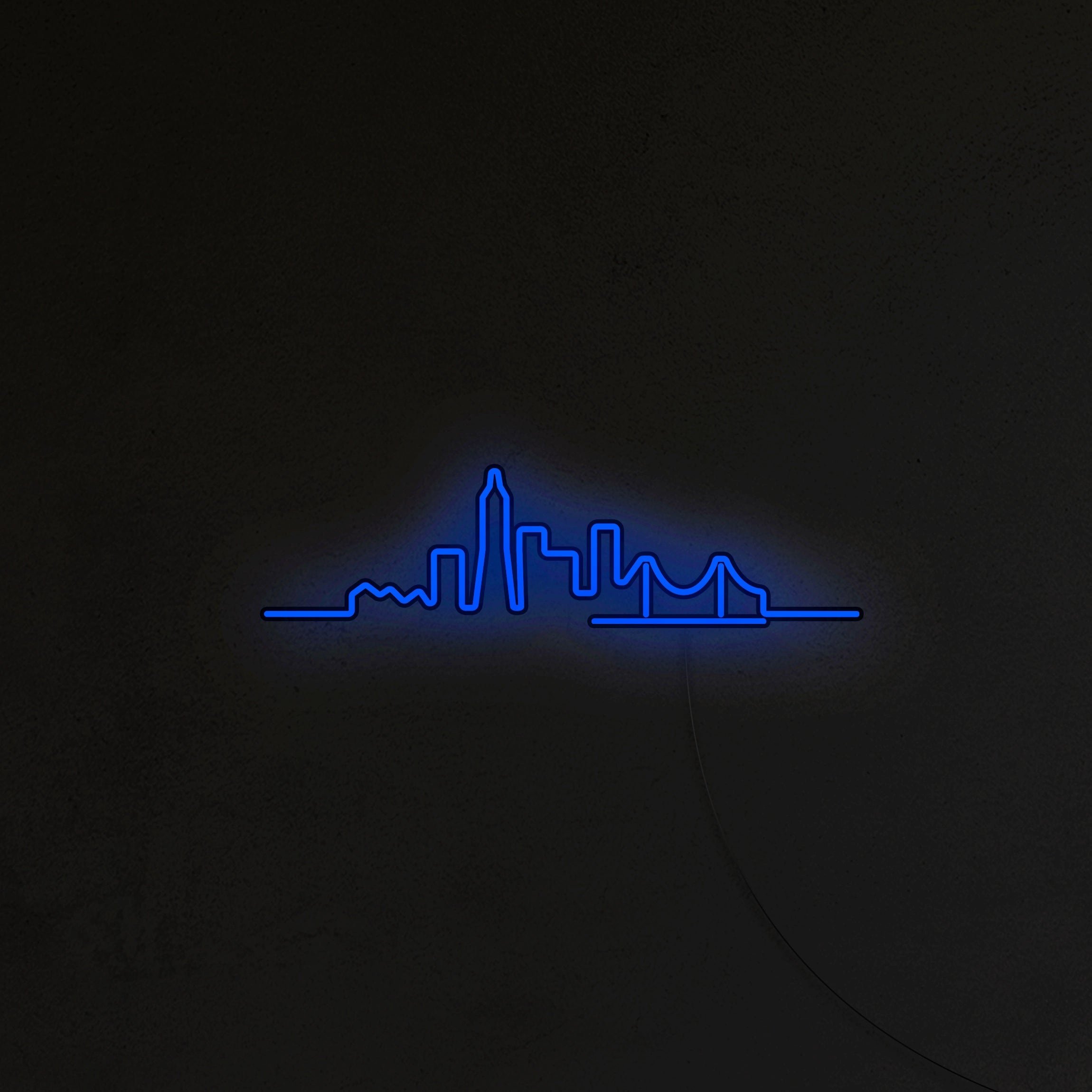 Panorama Miasta Neon LED