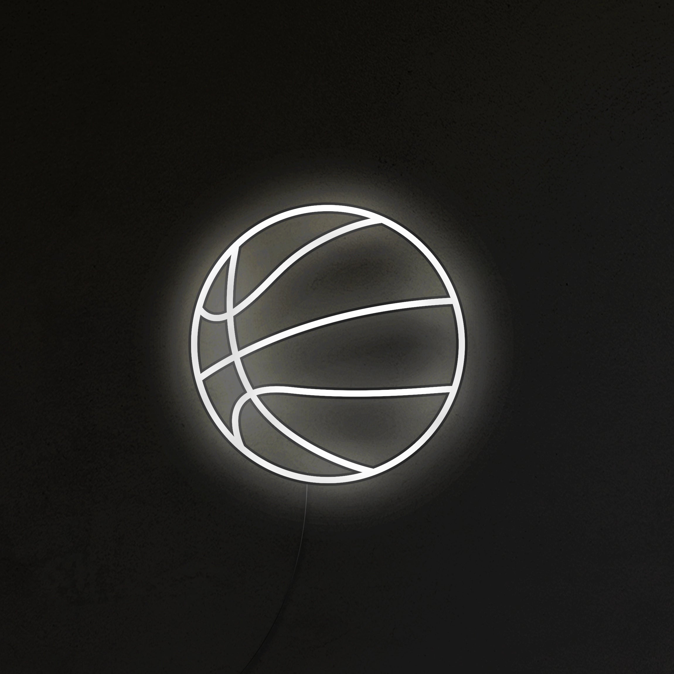 Koszykówka Piłka Neon LED