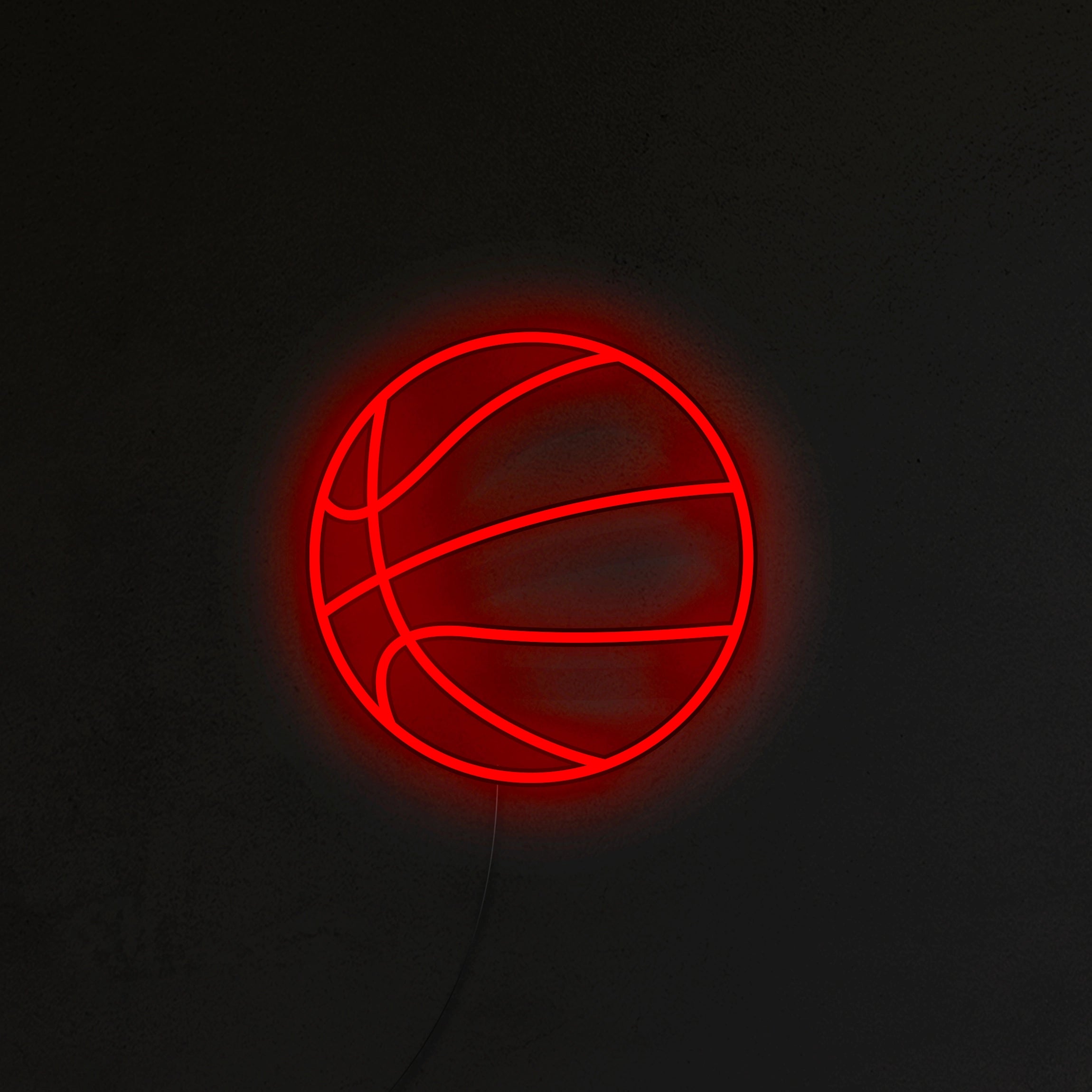 Koszykówka Piłka Neon LED