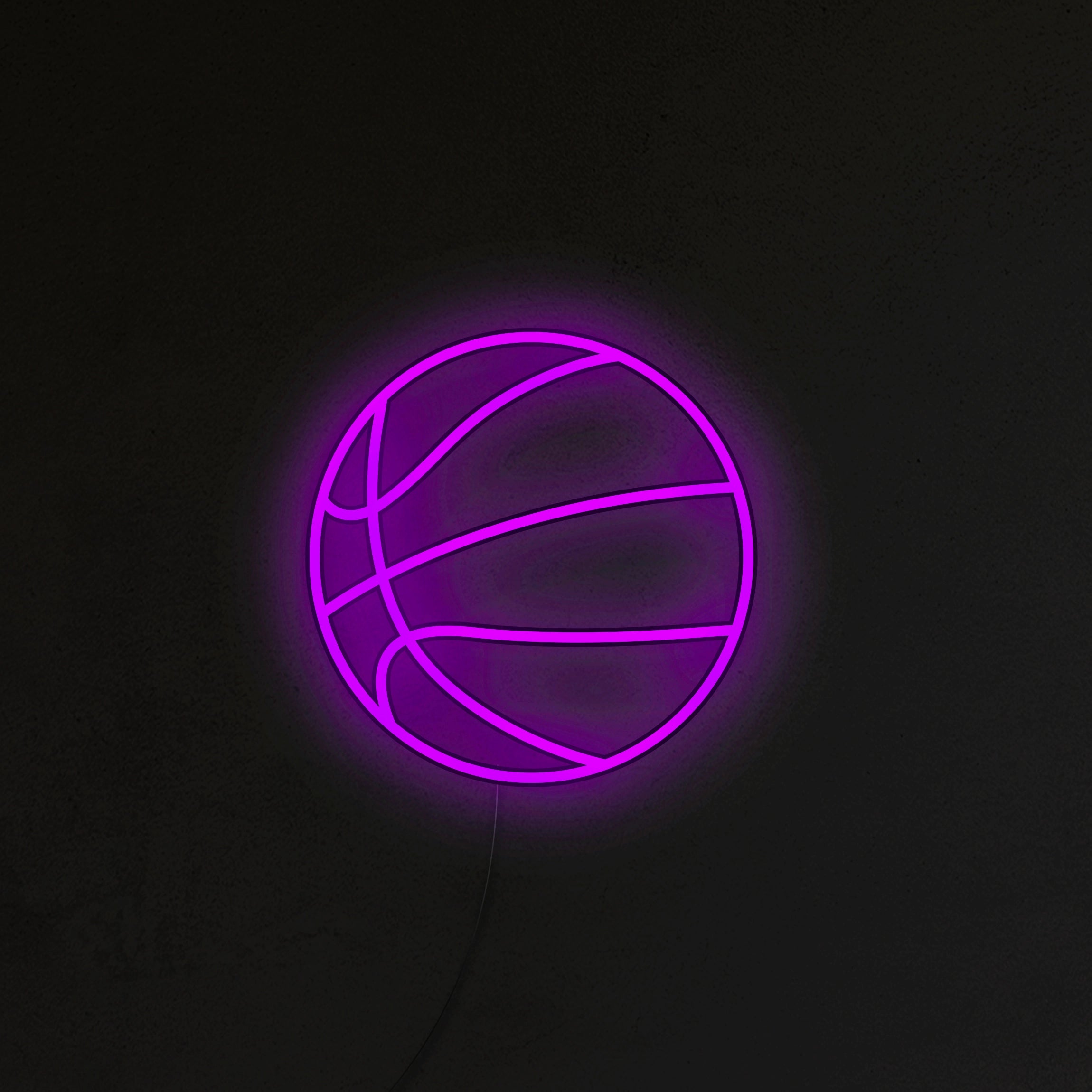 Koszykówka Piłka Neon LED
