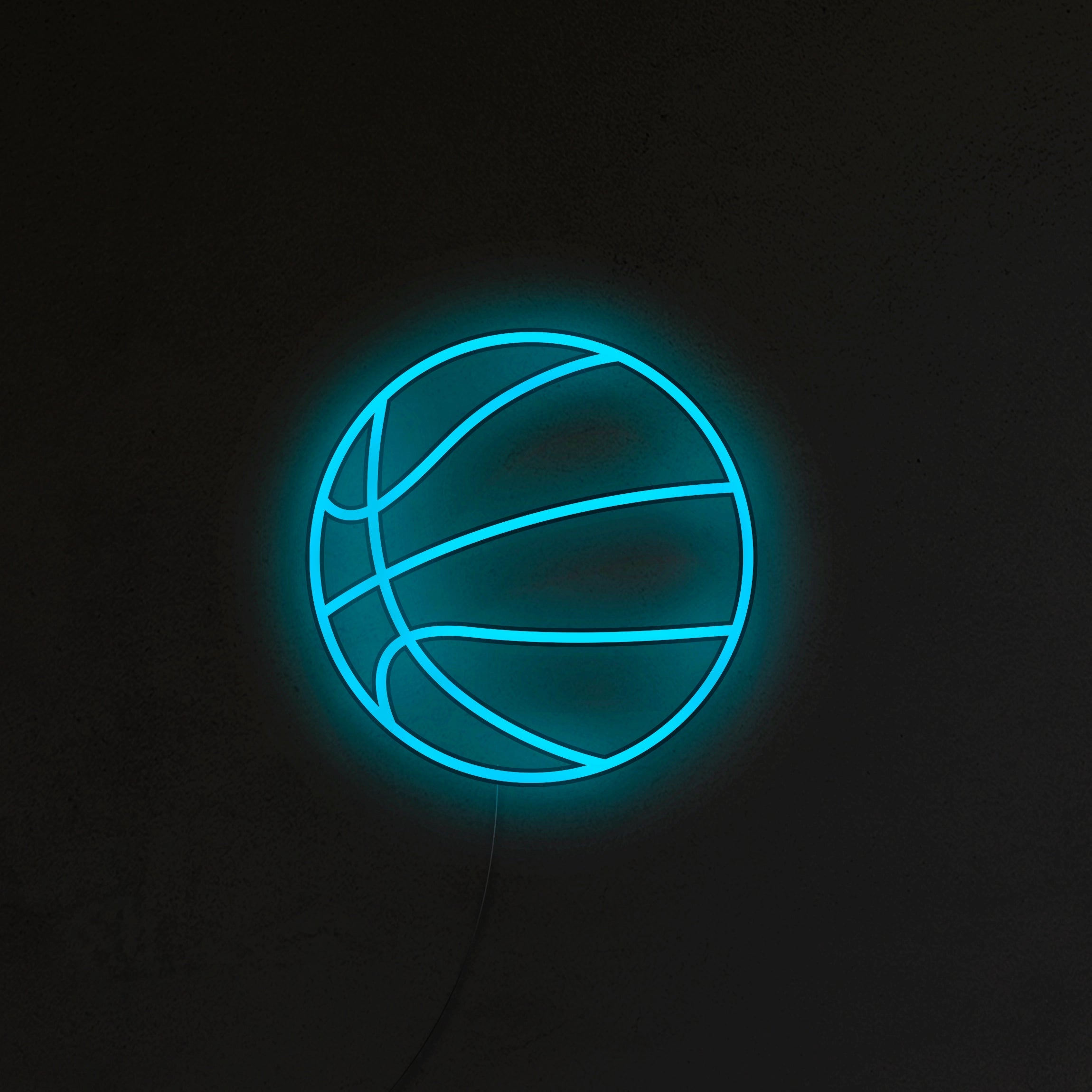 Koszykówka Piłka Neon LED
