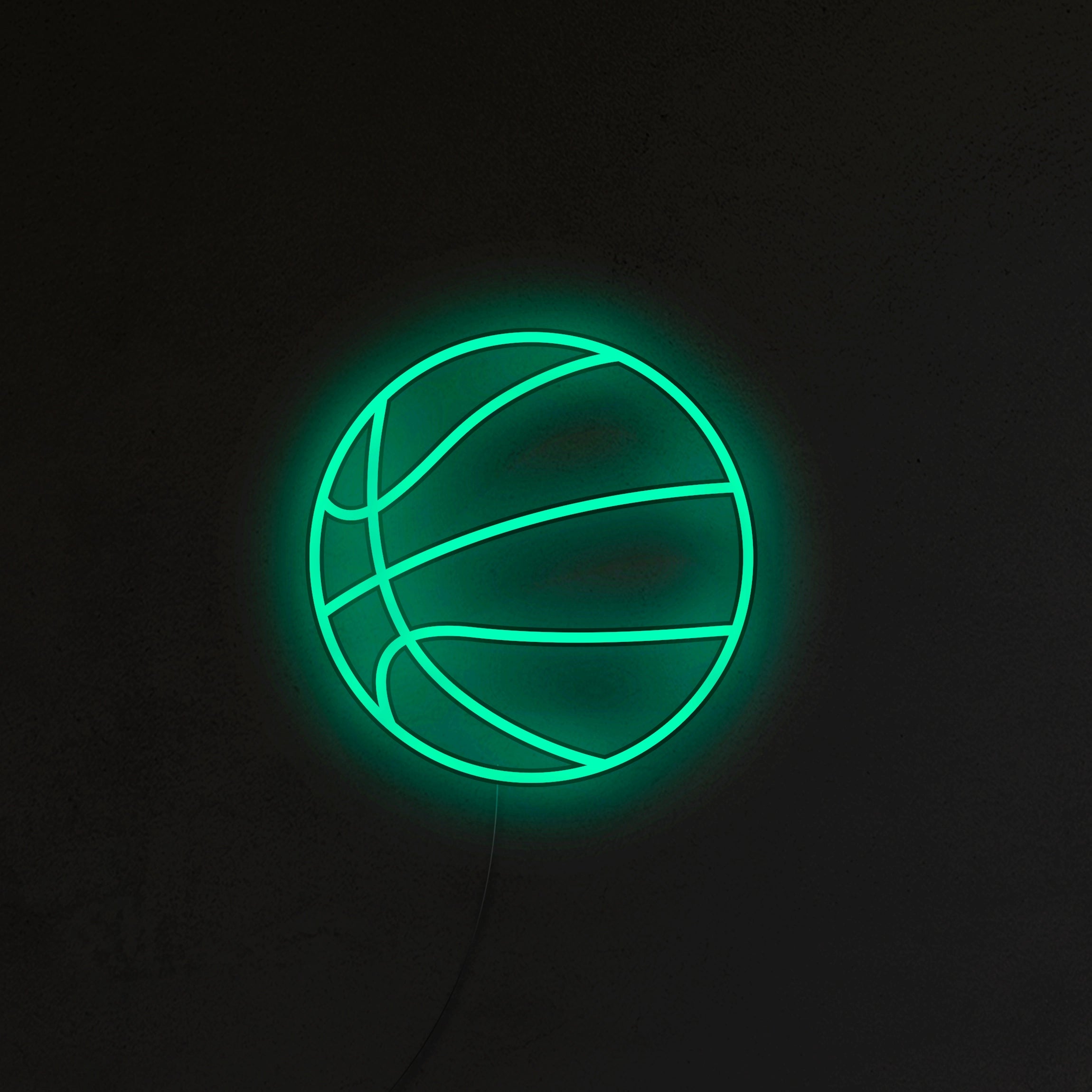 Koszykówka Piłka Neon LED